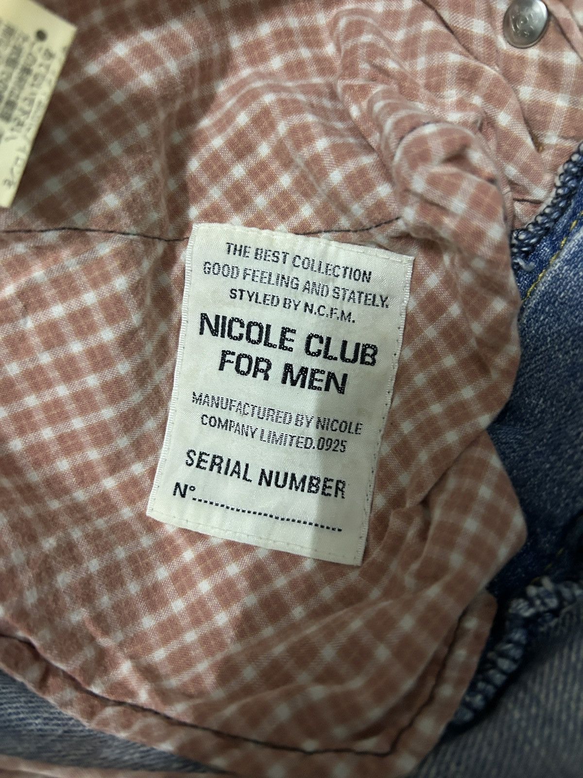 Japanese Brand × Matsuda × Nicole Club Vintage Nicole Club For Men Distressed Rose Style Jeans Size US 31 - 8 Thumbnail