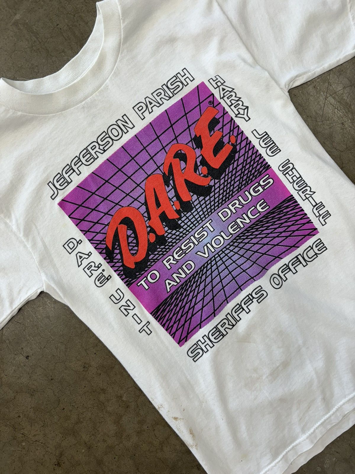 Vintage Vintage Jefferson Parish D.A.R.E. Tee Small Size US S / EU 44-46 / 1 - 1 Thumbnail