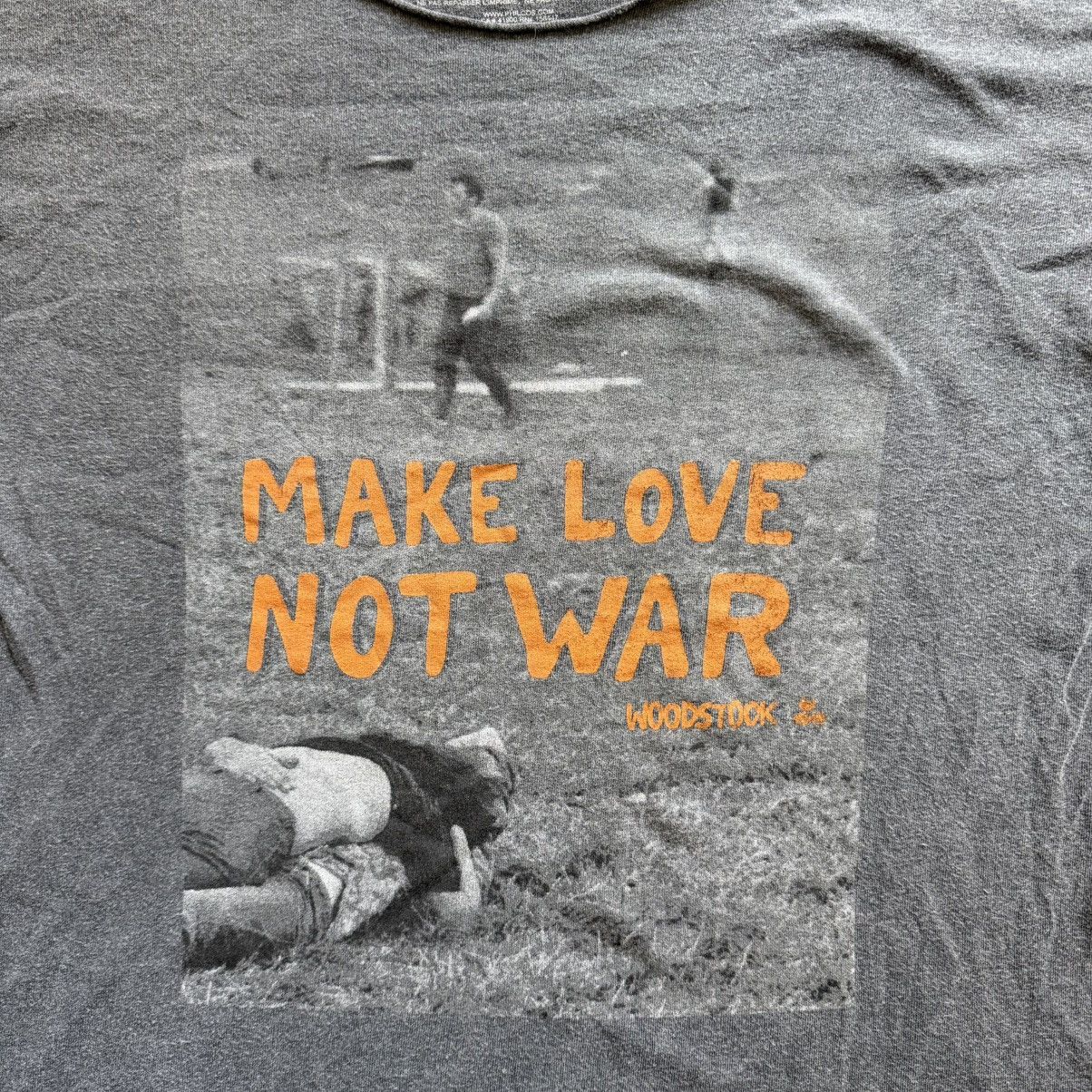 Other Woodstock Make Love Not War Graphic Tee Gray M Size M / US 6-8 / IT 42-44 - 3 Thumbnail