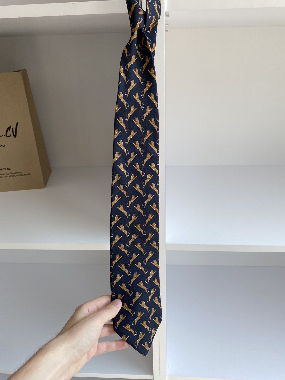 Gucci × Vintage Vintage Rare Gucci Tie Size ONE SIZE - 4 Thumbnail