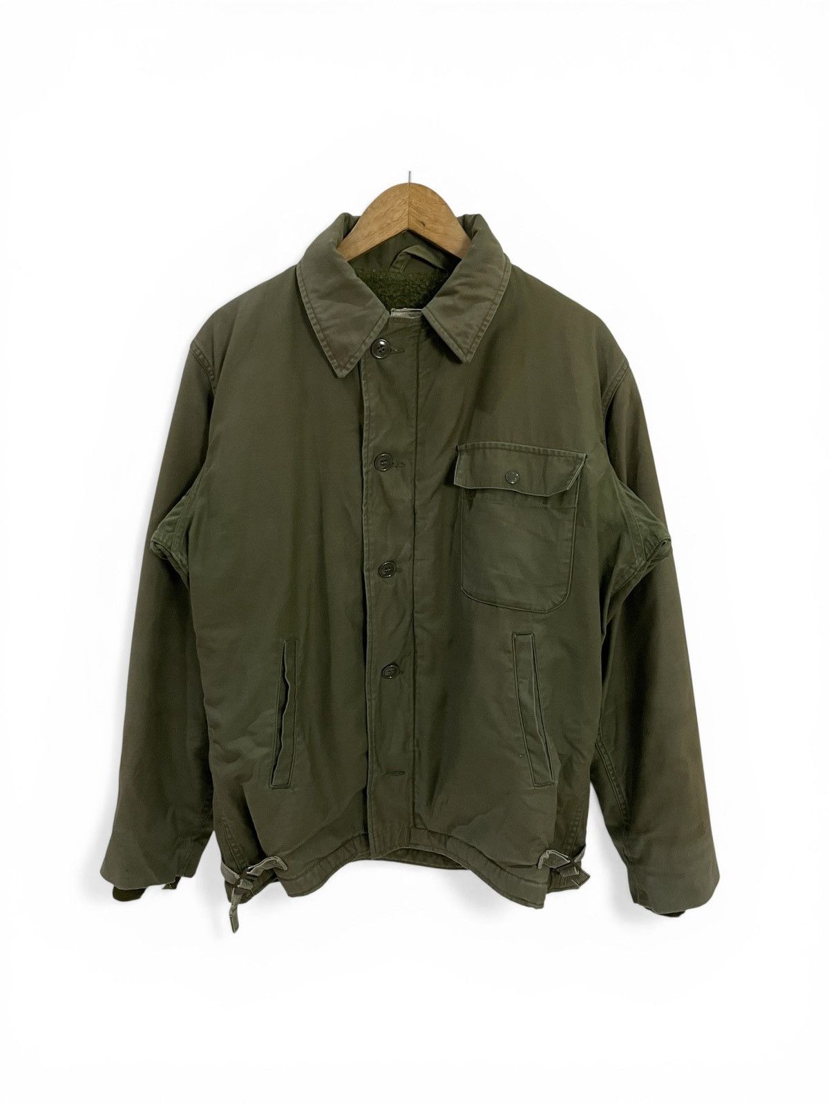 American Apparel Vintage 90s US Military Cold Weather Jacket OG DLA Issue Size US M / EU 48-50 / 2 - 8 Thumbnail