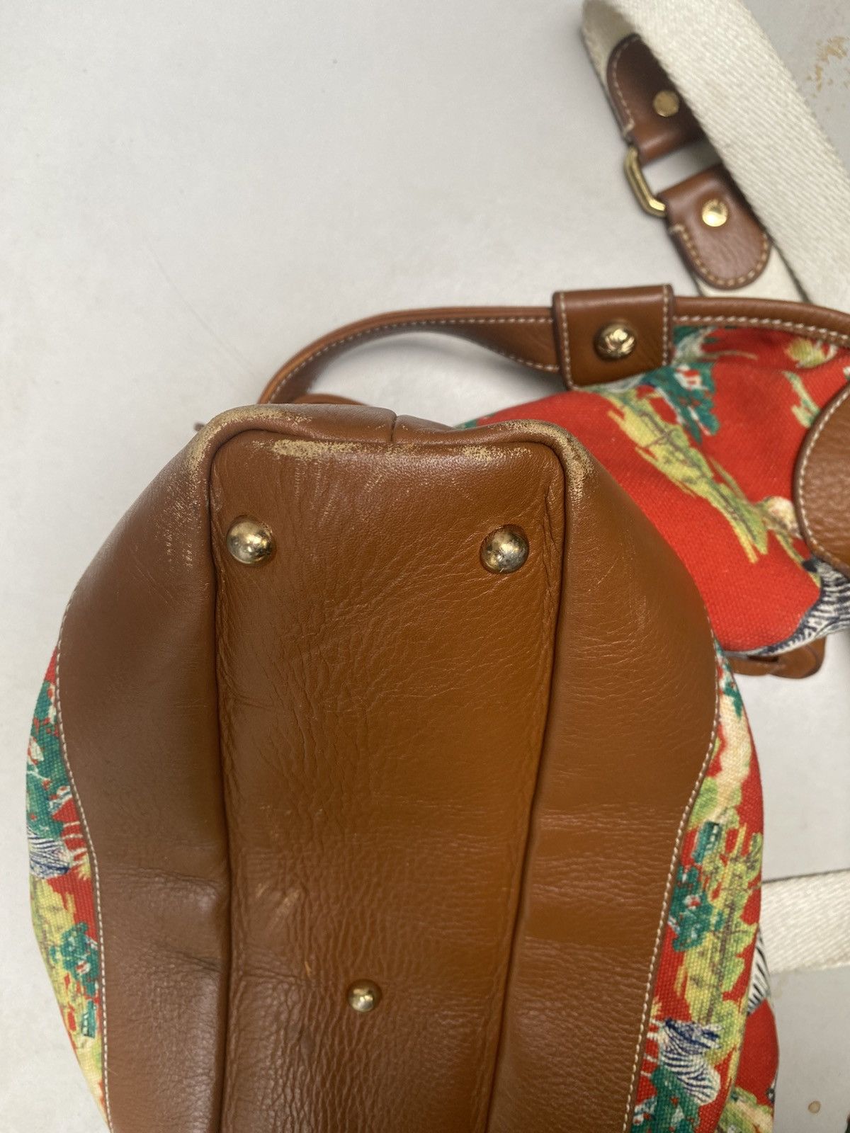 Yohji Yamamoto Yohji Yamamoto Y’saccs Full Print Safari Sling Bag Size ONE SIZE - 13 Thumbnail