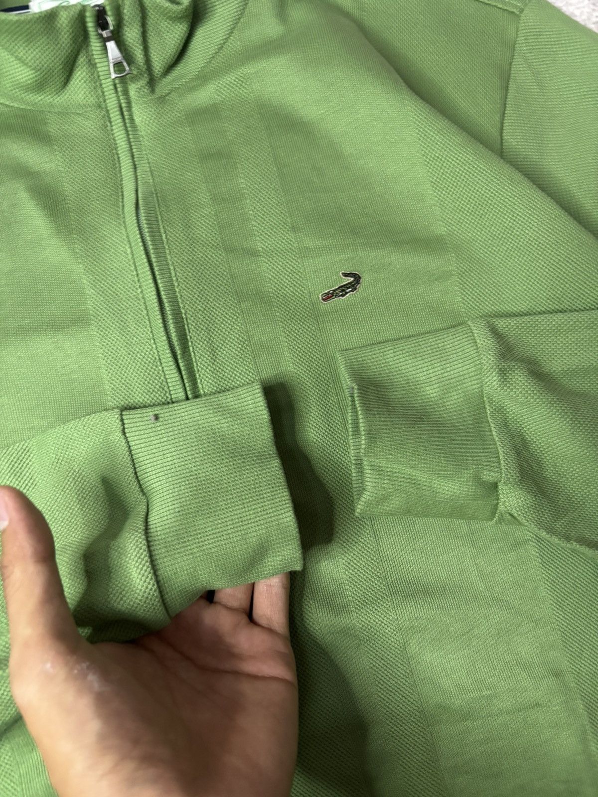 Other crocodille halfzipper stand collar tshirt Size US M / EU 48-50 / 2 - 4 Thumbnail