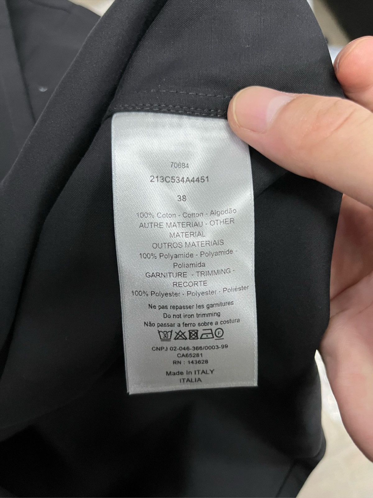 Dior × Sacai Nwt Dior x Sacai Pocket Overshirt 38 Size US S / EU 44-46 / 1 - 5 Thumbnail
