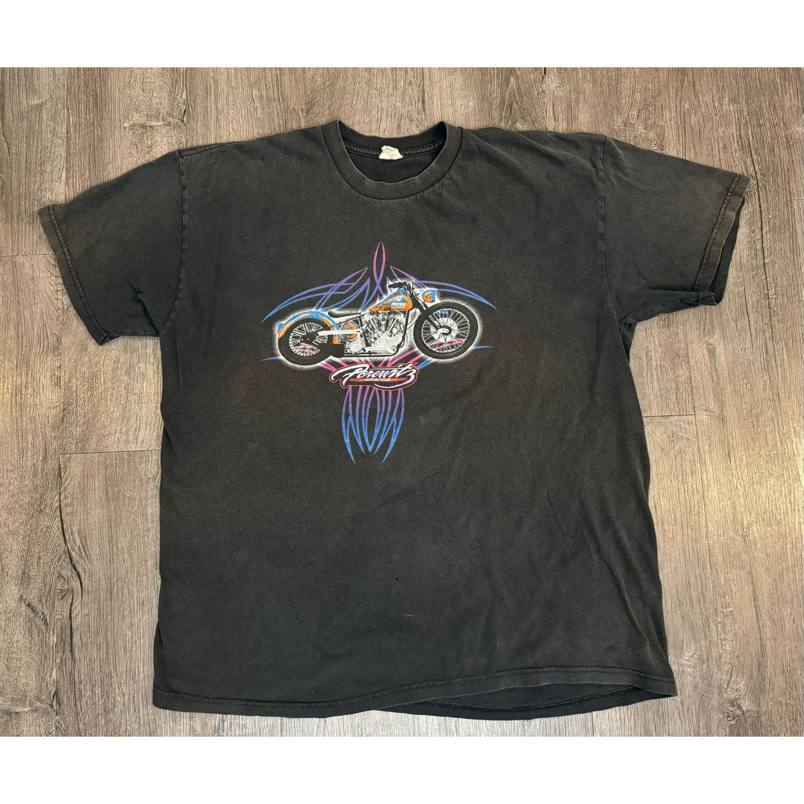Delta Perewitz Motorcycle Delta Pro Weight Faded Black Shirt Size US XL / EU 56 / 4 - 1 Thumbnail