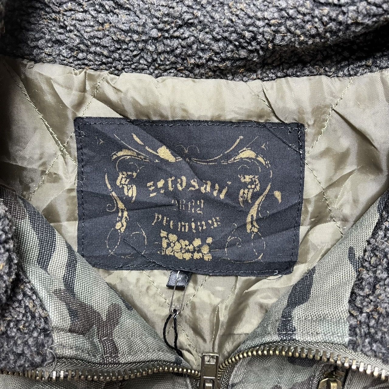 If Six Was Nine × Japanese Brand × Le Grande Bleu (L.G.B.) Japanese Brand Camouflage Multipocket Sherpa Jacket Size US M / EU 48-50 / 2 - 2 Thumbnail