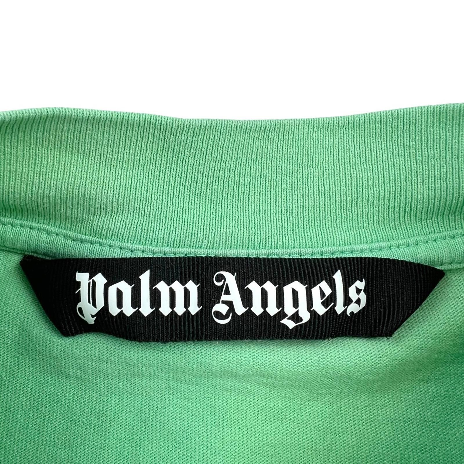 Palm Angels Palm Angels Green Long Sleeve T Shirt Size US S / EU 44-46 / 1 - 6 Thumbnail