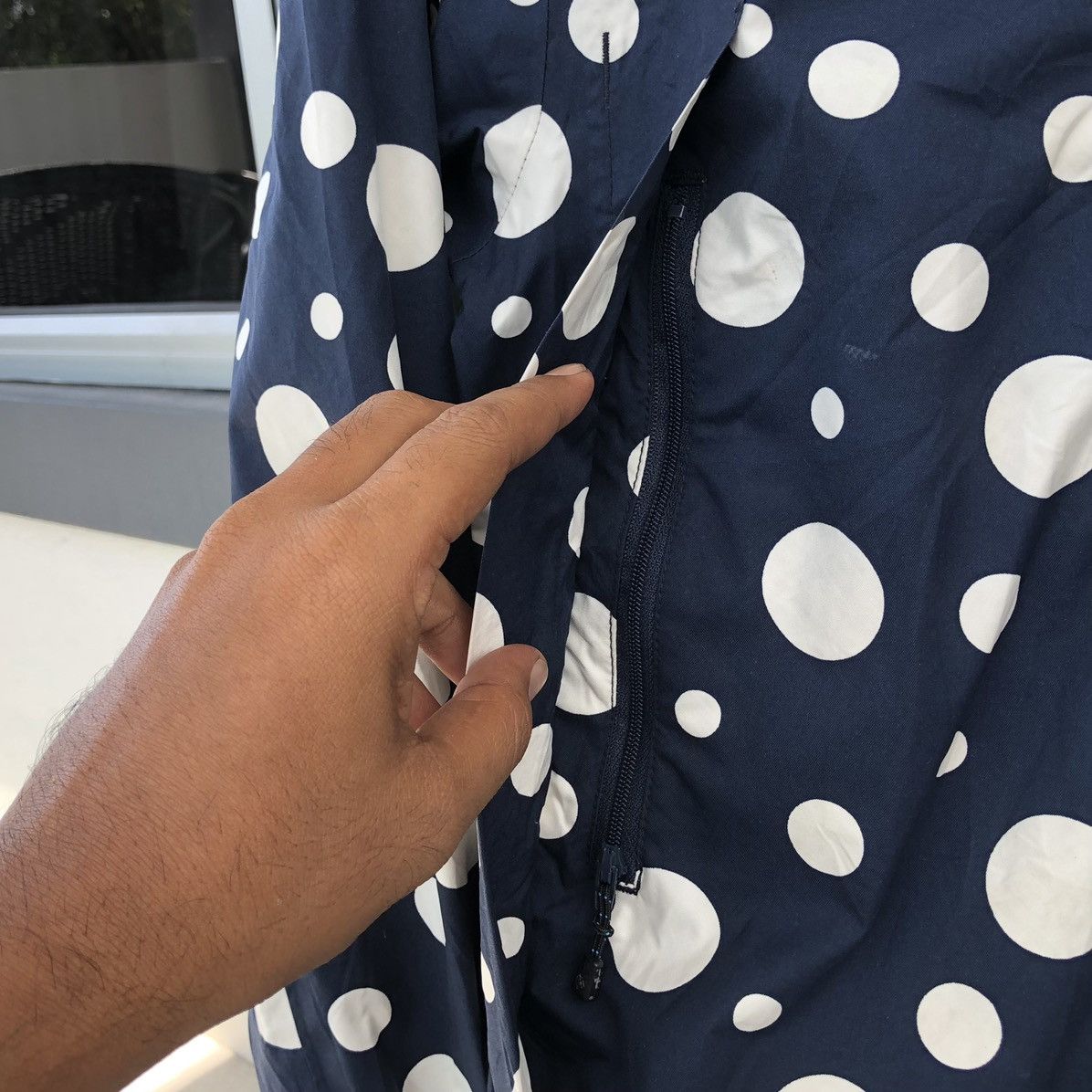 Columbia Columbia Women Polkadot Waterproof Light Jacket With Hoodie Size M / US 6-8 / IT 42-44 - 5 Thumbnail