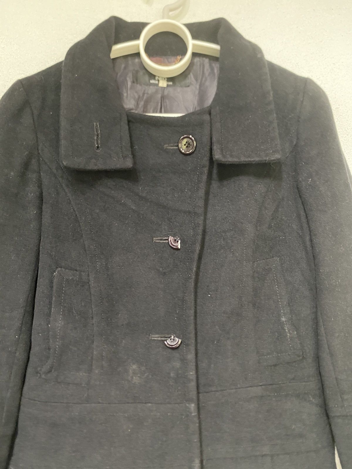 Designer × Japanese Brand × Yohji Yamamoto INED By Yohji Yamamoto Wool Trench Coat Size M / US 6-8 / IT 42-44 - 4 Thumbnail