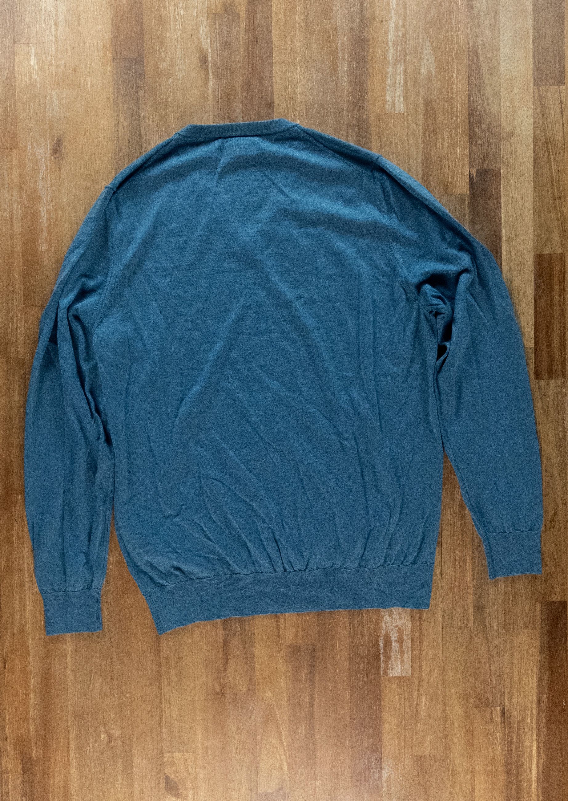 Other FALCONERI blue cashmere v-neck sweater XL Size US XL / EU 56 / 4 - 7 Thumbnail