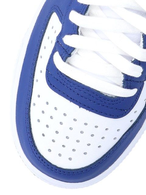 Comme des Garcons Homme × Nike o1mle1024 High-Top Sneakers in White & Navy Blue Size US 7 / EU 40 - 5 Thumbnail