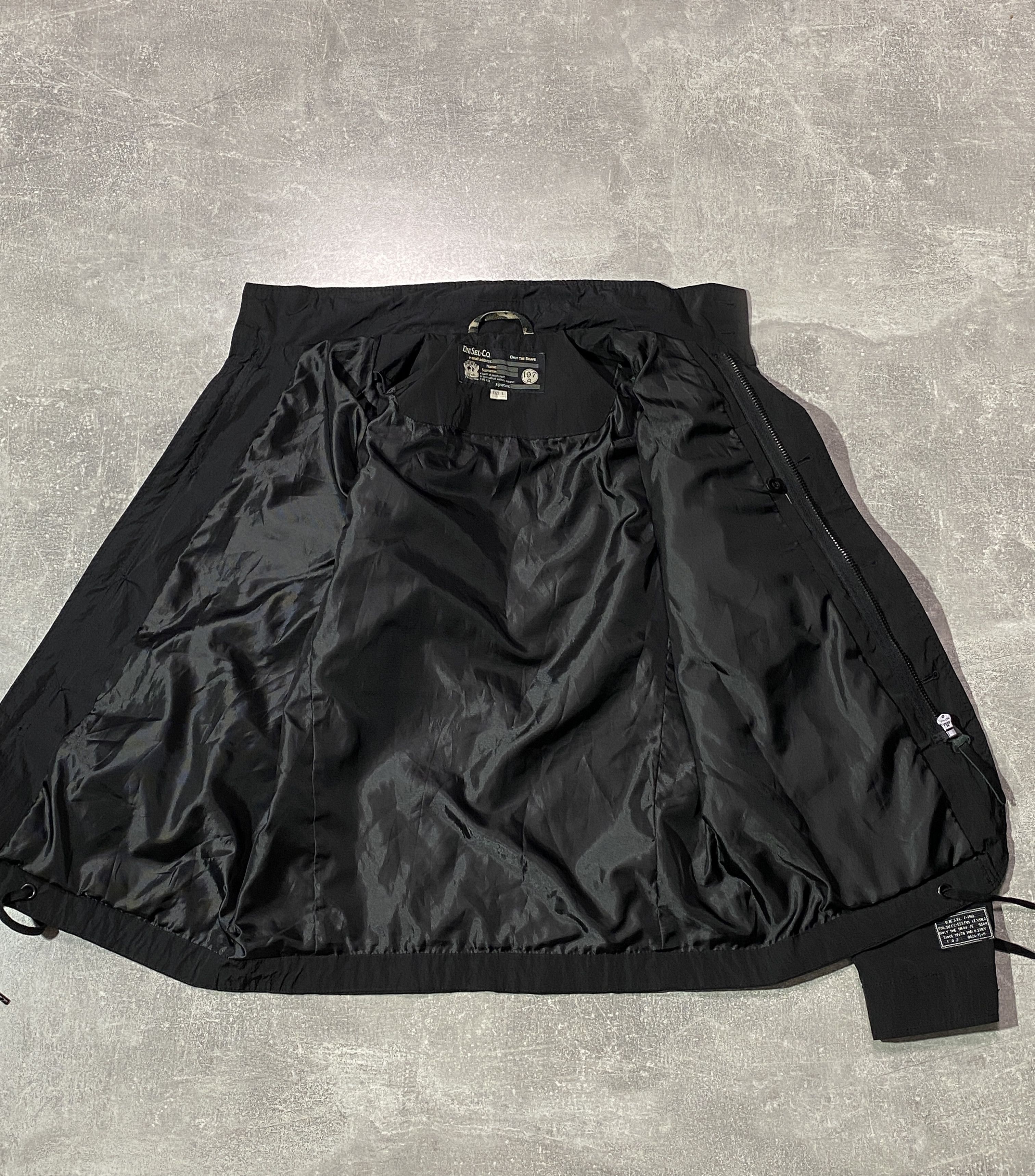 Diesel Vintage Y2K DIESEL NYLON JACKET TECH WEAR STYLE Size US L / EU 52-54 / 3 - 12 Thumbnail