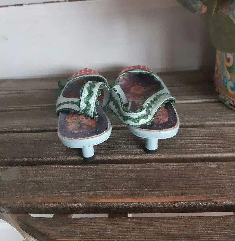 Other Irregular Choice Vintage Kitten Heel Mules. Size US 8.5 / IT 38.5 - 4 Thumbnail