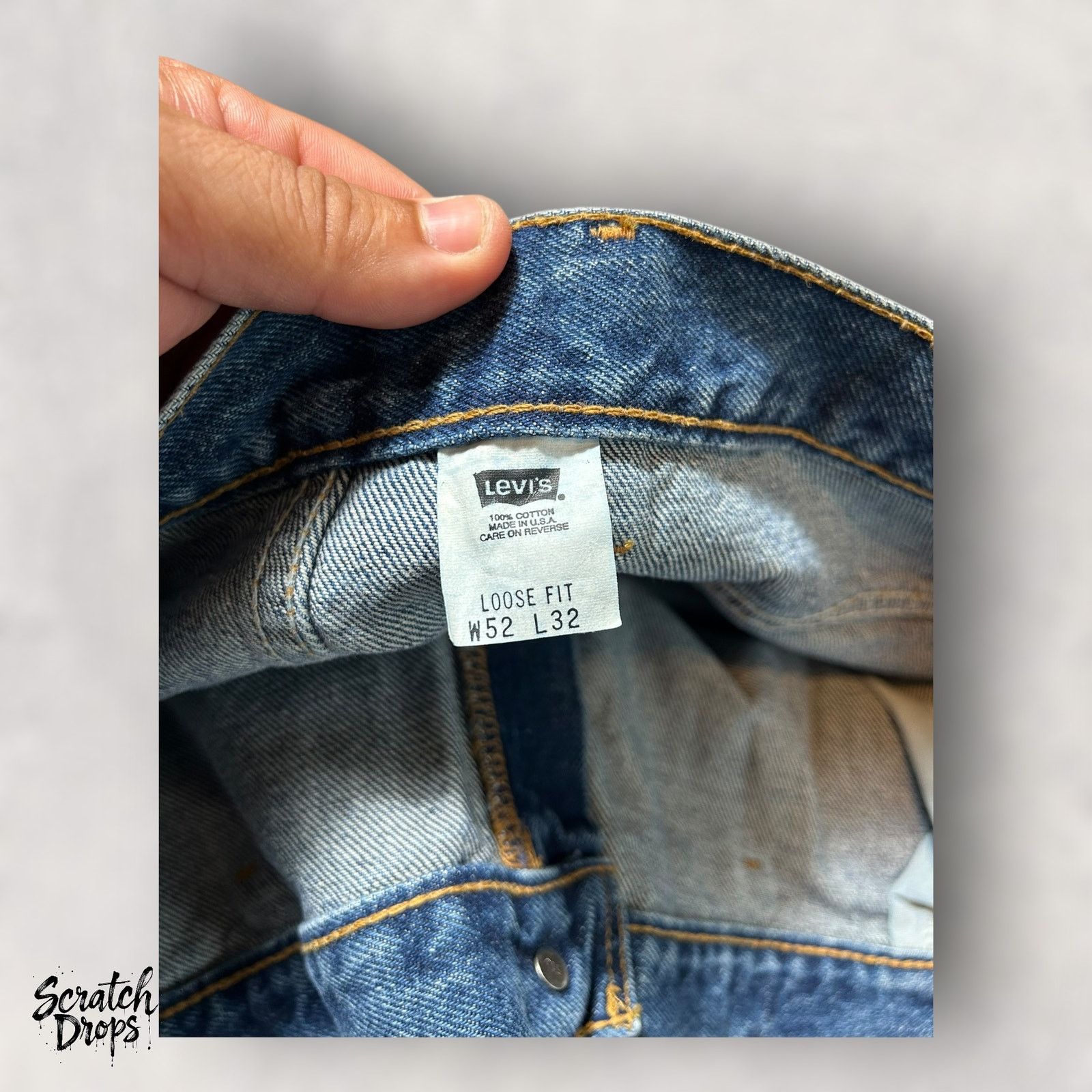 Levi's Vintage Levi's Signature 545 Men's Jeans NWT W52 L32 Loose Size US 38 / EU 54 - 5 Thumbnail