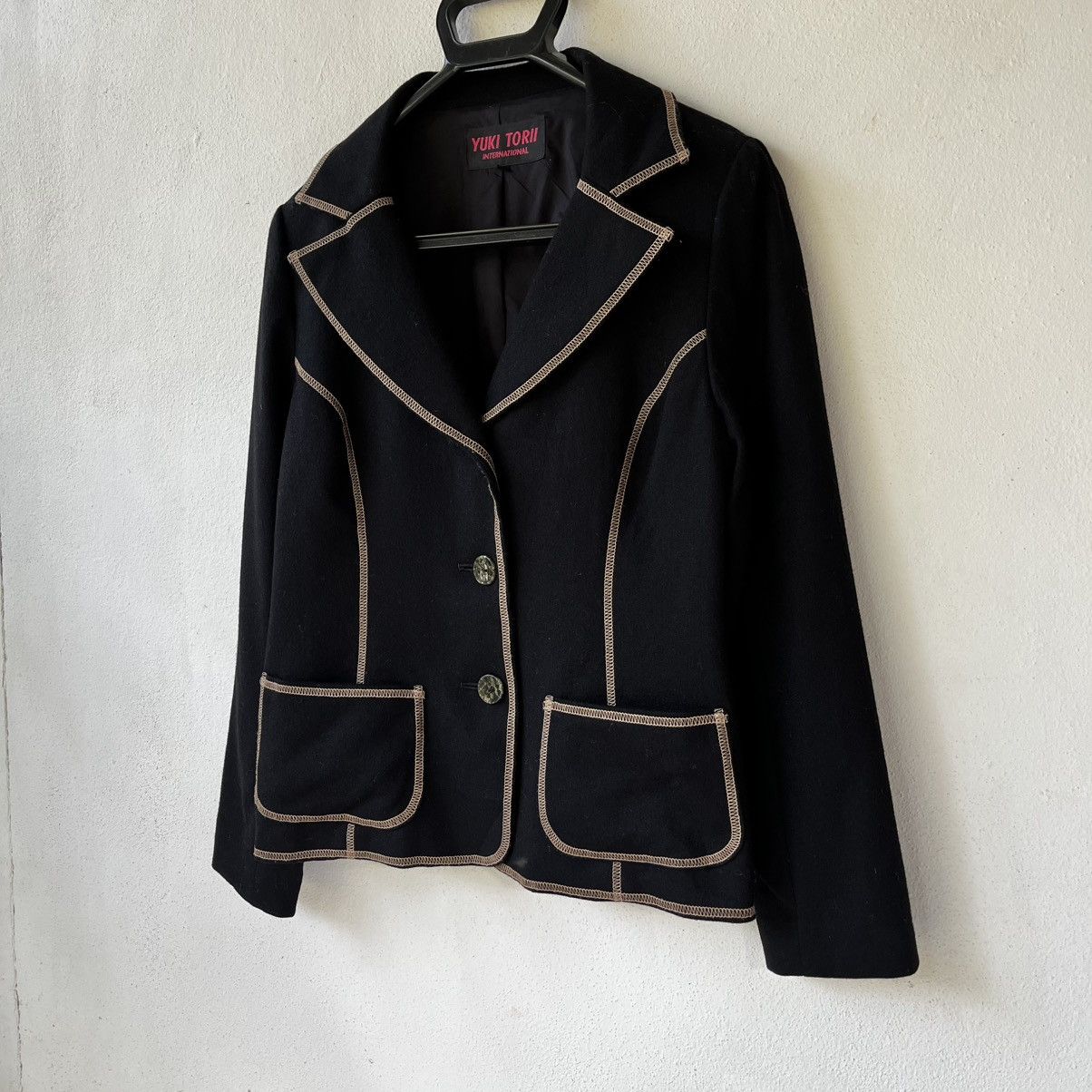 Japanese Brand Yuki Torii Tailored Blazer – Made in Japan Size S / US 4 / IT 40 - 2 Thumbnail