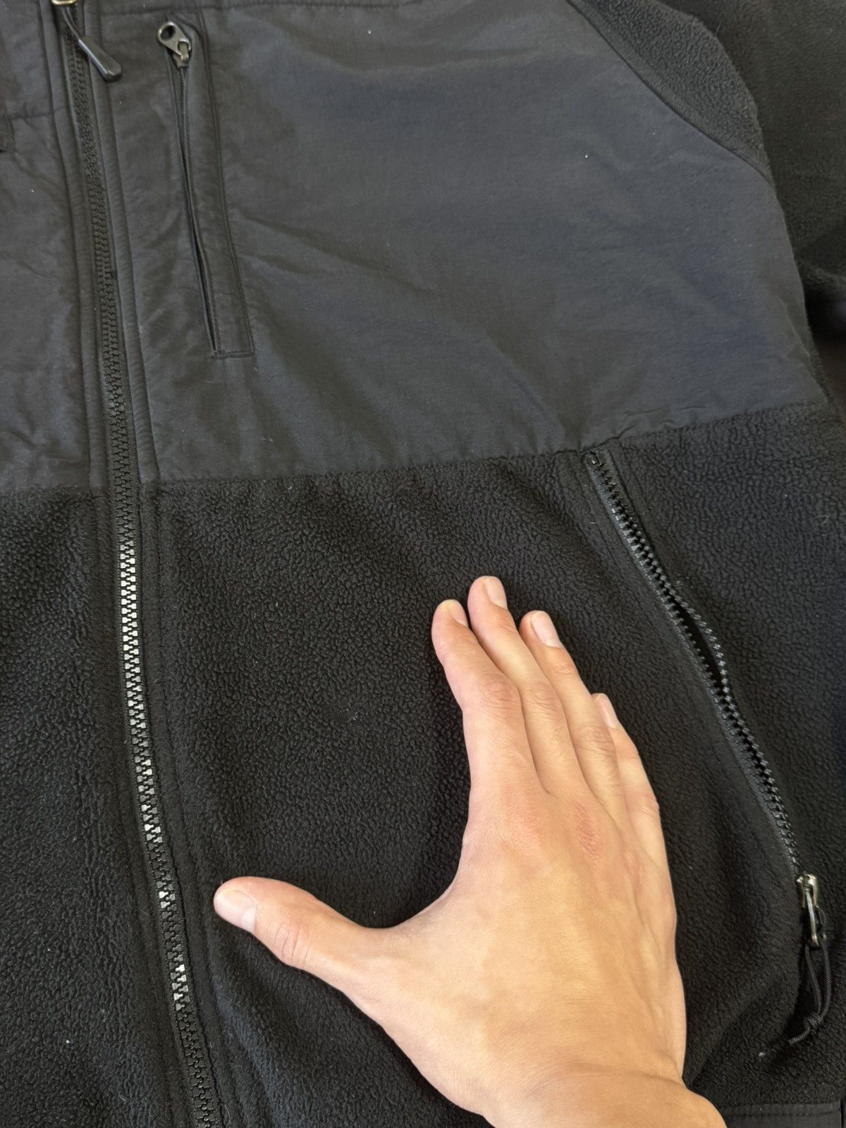 The North Face Vintage The North Face Polartec black fleece nylon size XL Size US XL / EU 56 / 4 - 9 Thumbnail