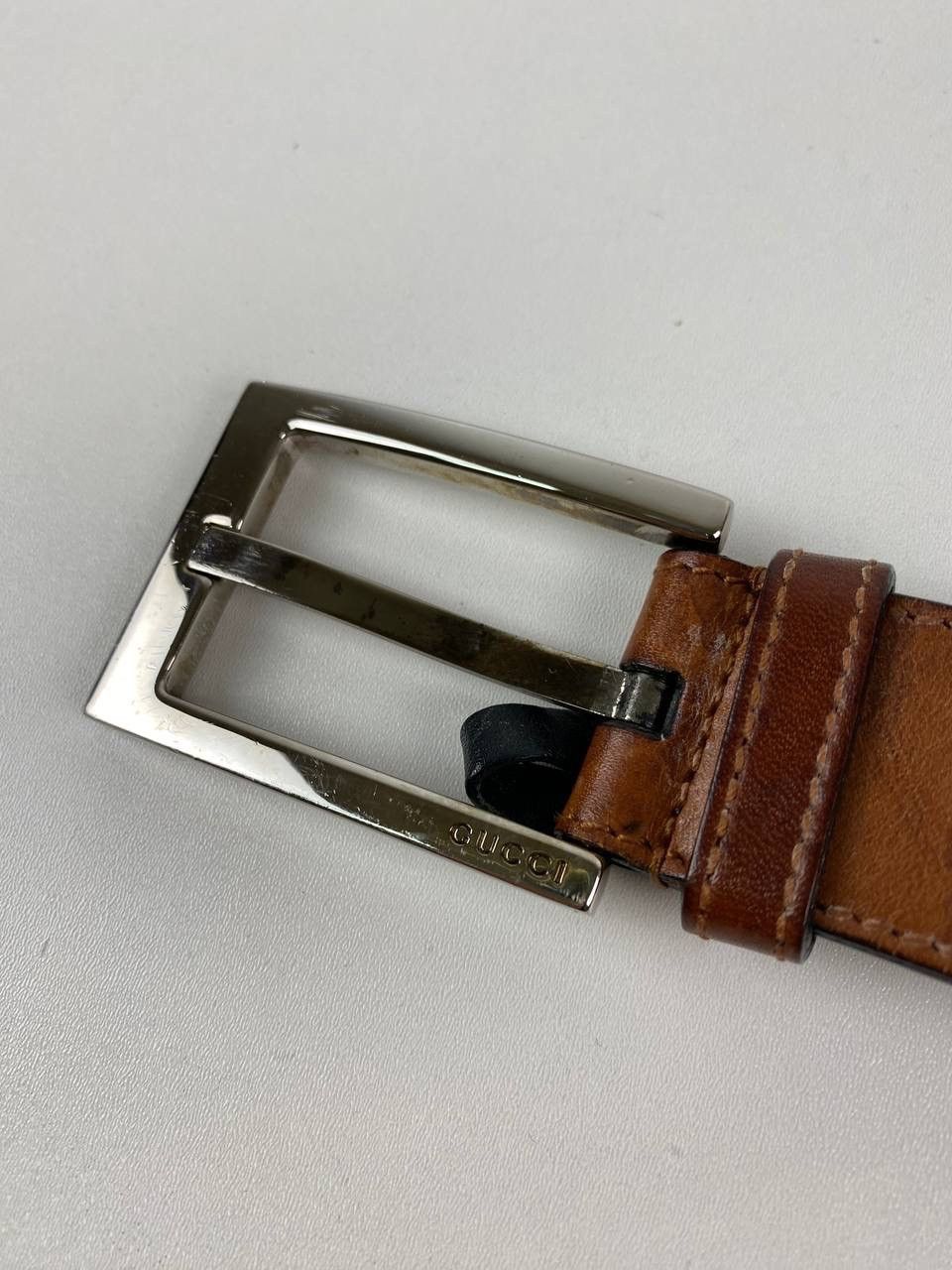 Gucci Gucci vintage leather belt Size ONE SIZE - 7 Thumbnail