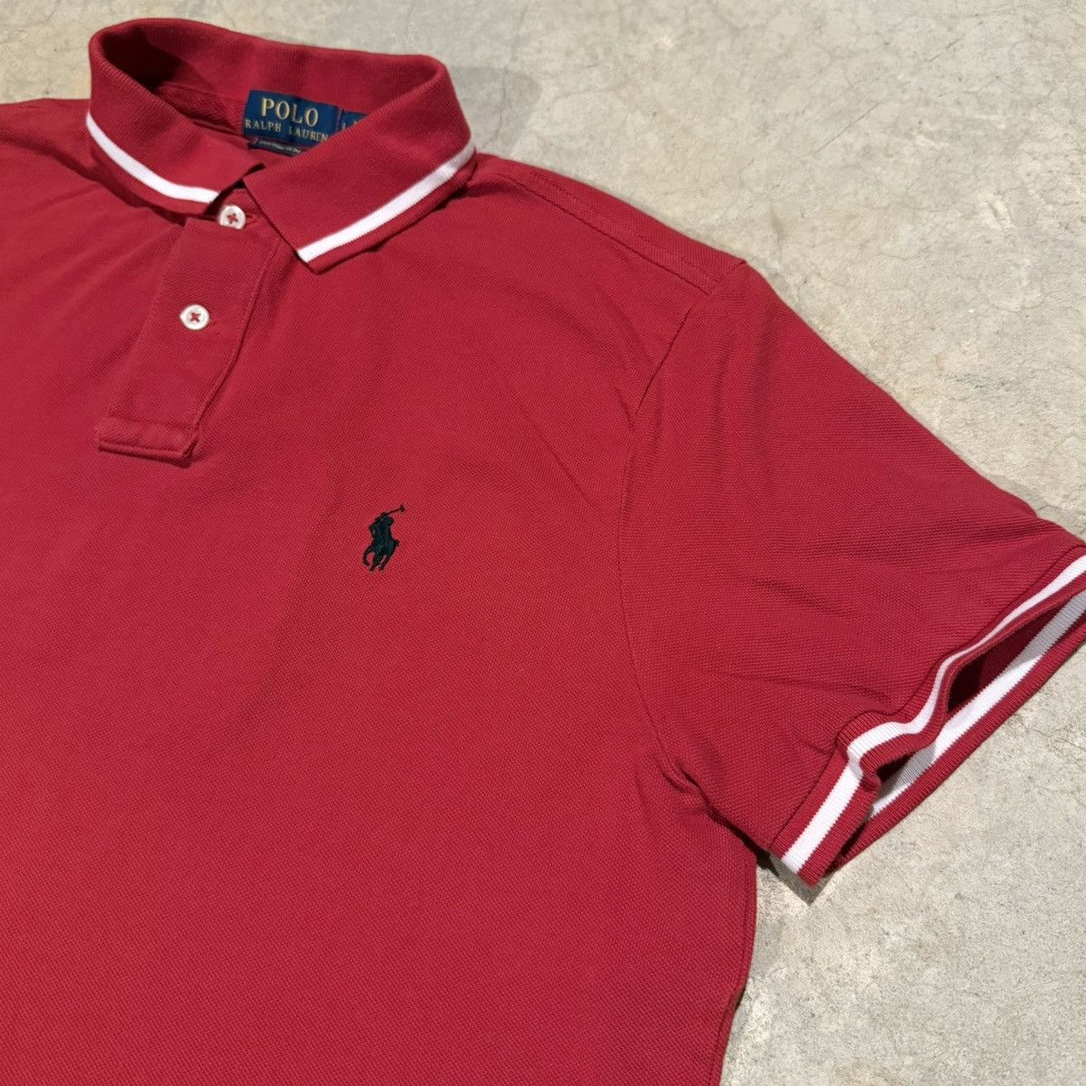 Polo Ralph Lauren Vtg Polo Ralph Lauren #2 Pony Rugby Shirt Chief Keef Y2K Size US L / EU 52-54 / 3 - 3 Thumbnail