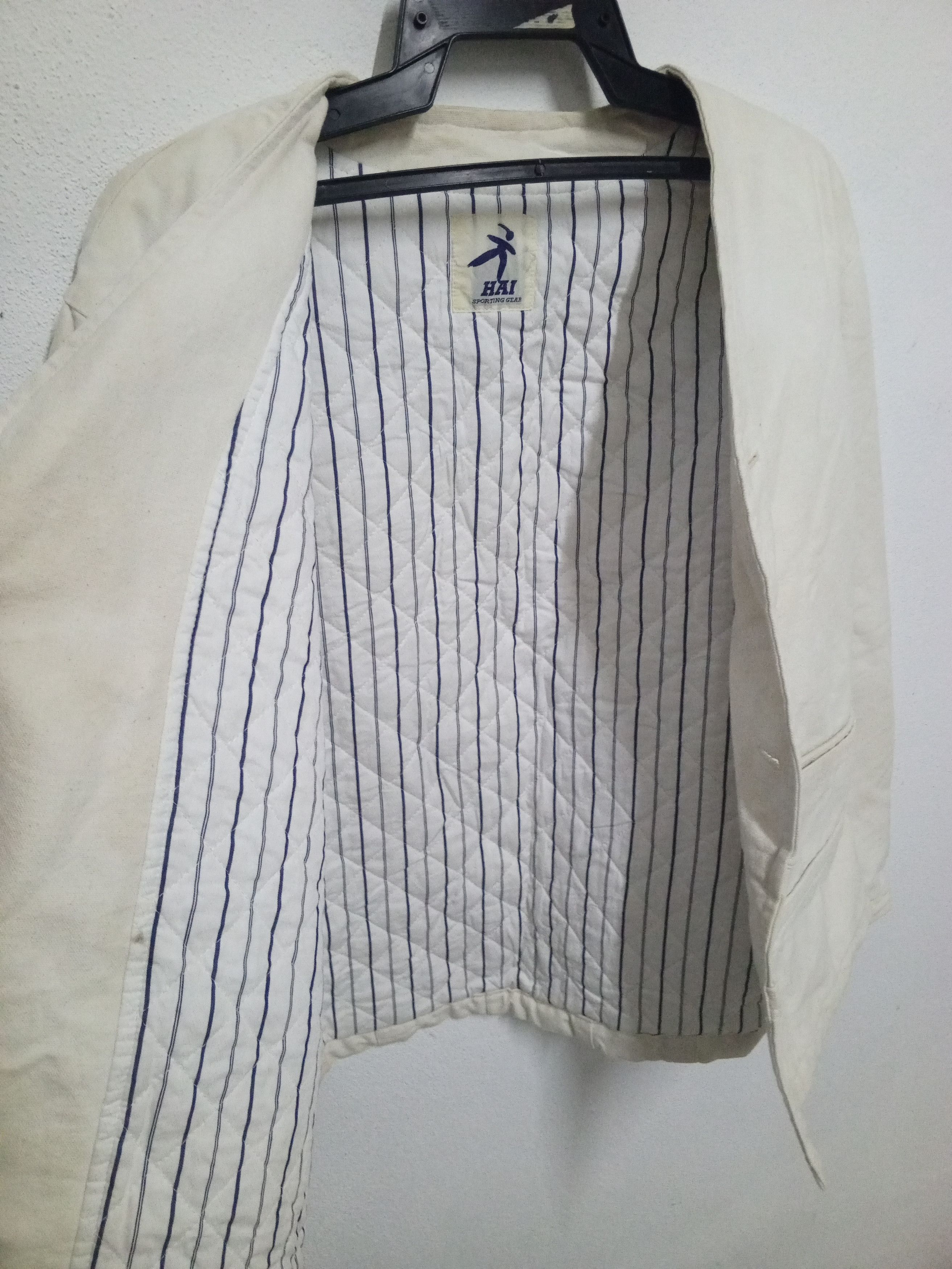 Hai Sporting Gear Vtg Hai Sporting Gear Denim white Button Up by Issey Miyake Size US XL / EU 56 / 4 - 9 Thumbnail