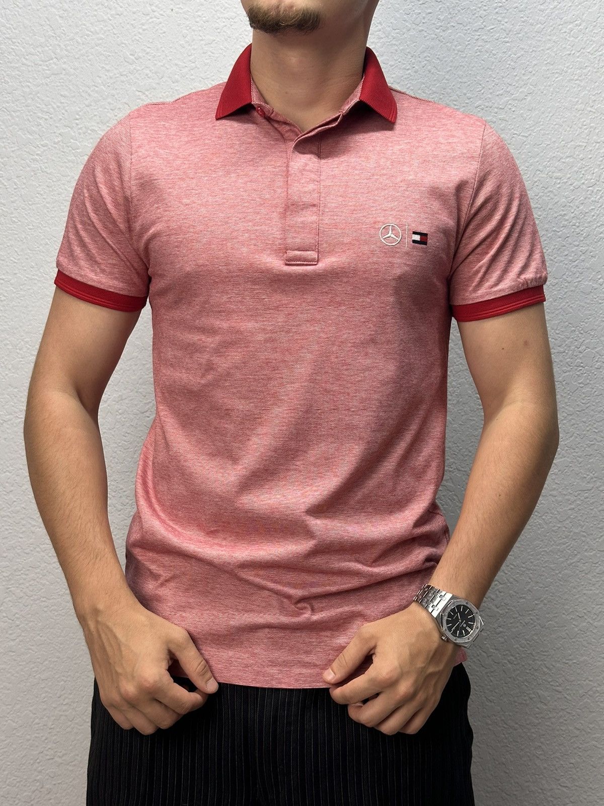 Tommy Hilfiger Tommy Hilfiger Mercedes Benz AMG Petronas F1 Shirt Red Size US S / EU 44-46 / 1 - 2 Thumbnail