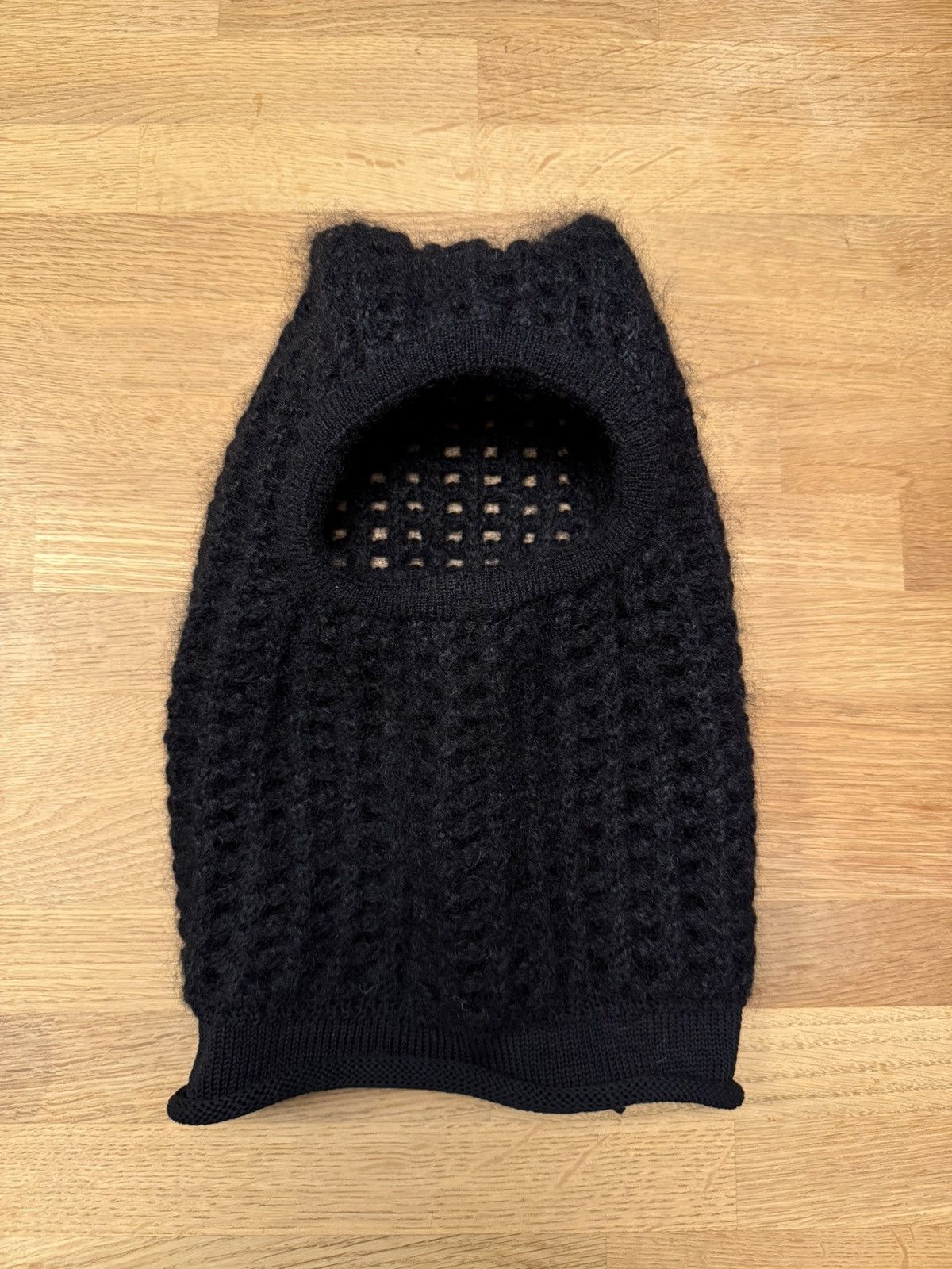 Givenchy Givenchy Black Wool Horn Balaclava Size ONE SIZE - 2 Thumbnail