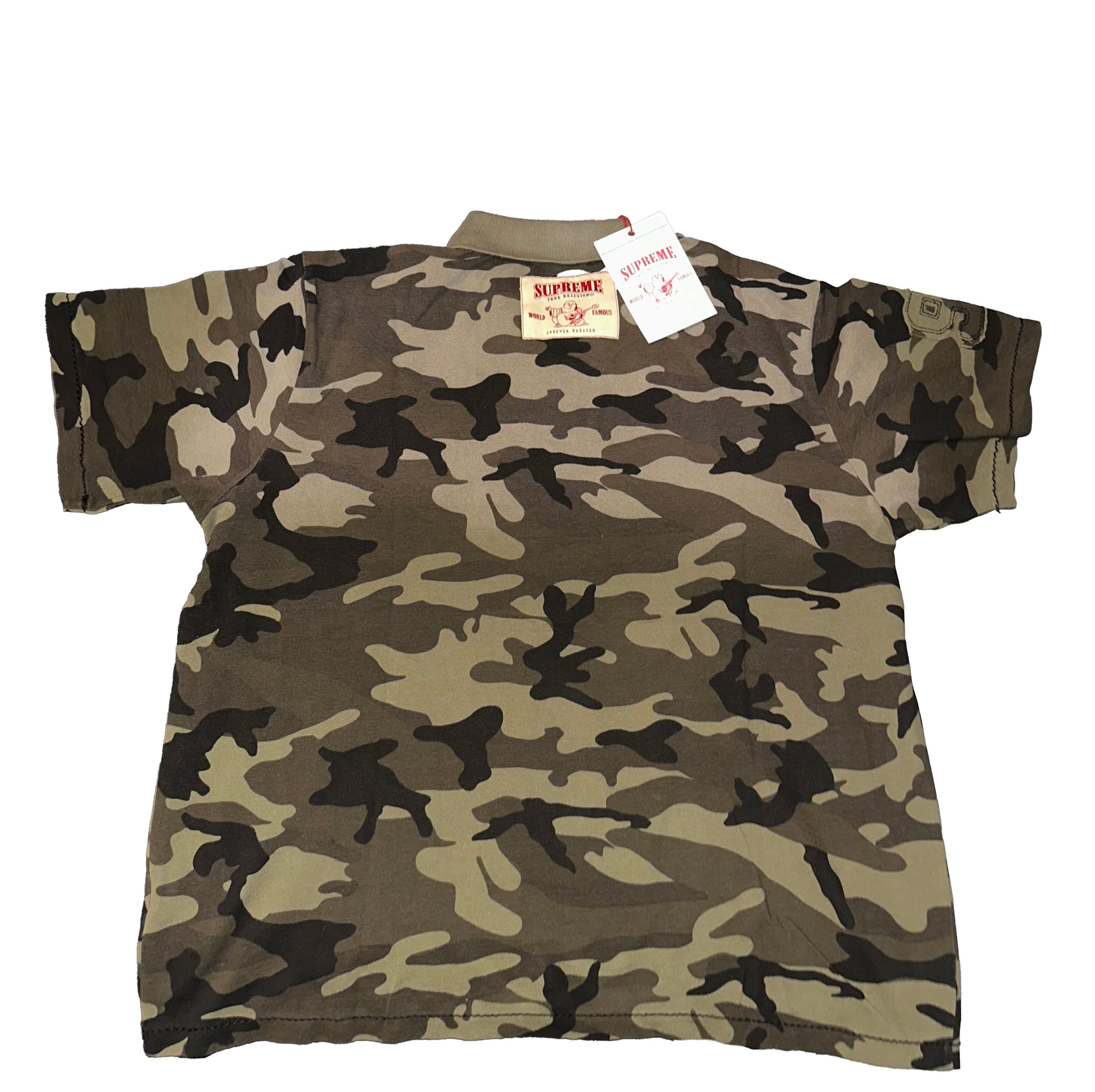 Supreme × True Religion Supreme X True Religion Camo Polo | Grailed