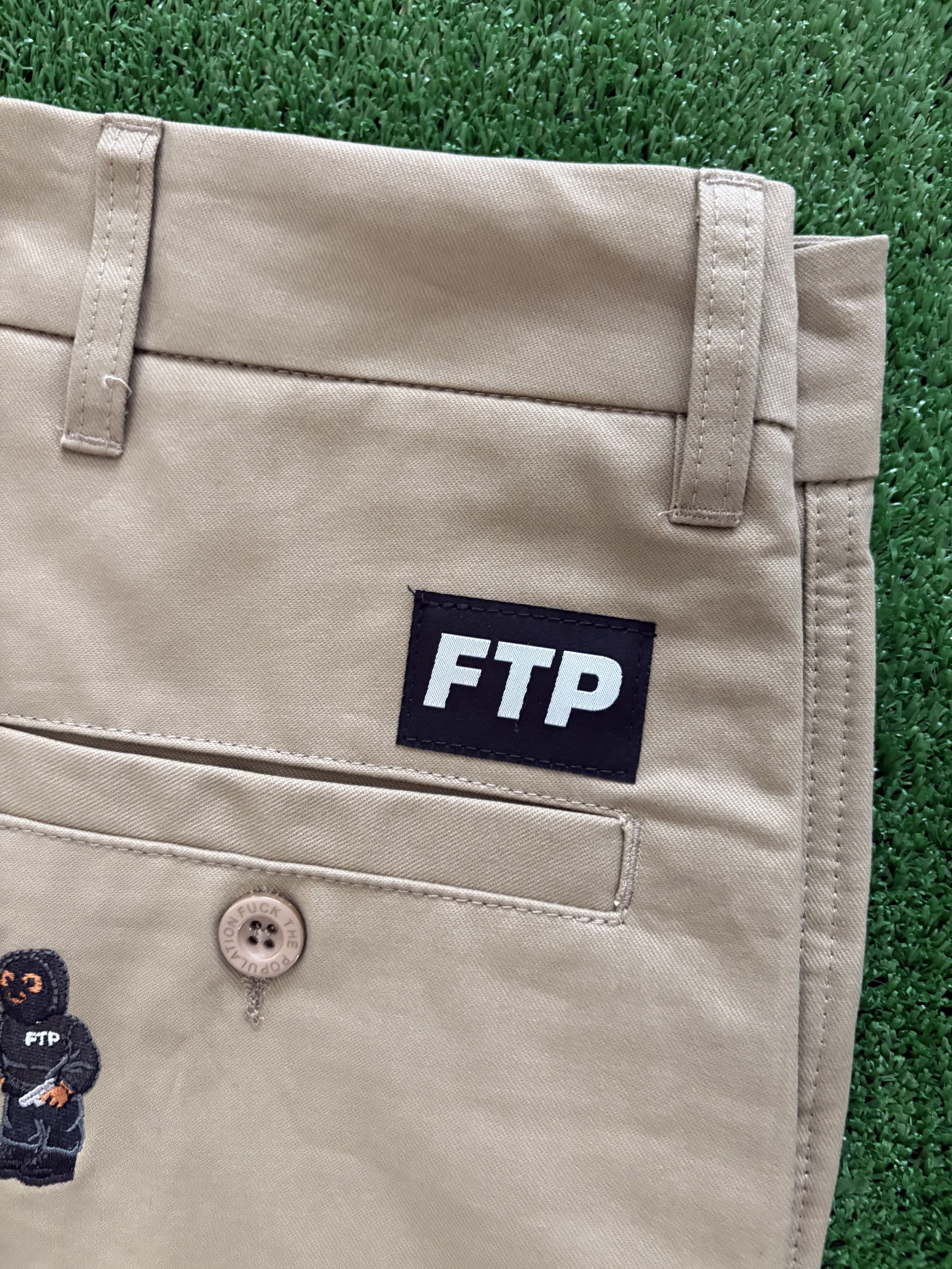 Fuck The Population FTP Bear Chino Pant Size US 32 / EU 48 - 7 Thumbnail
