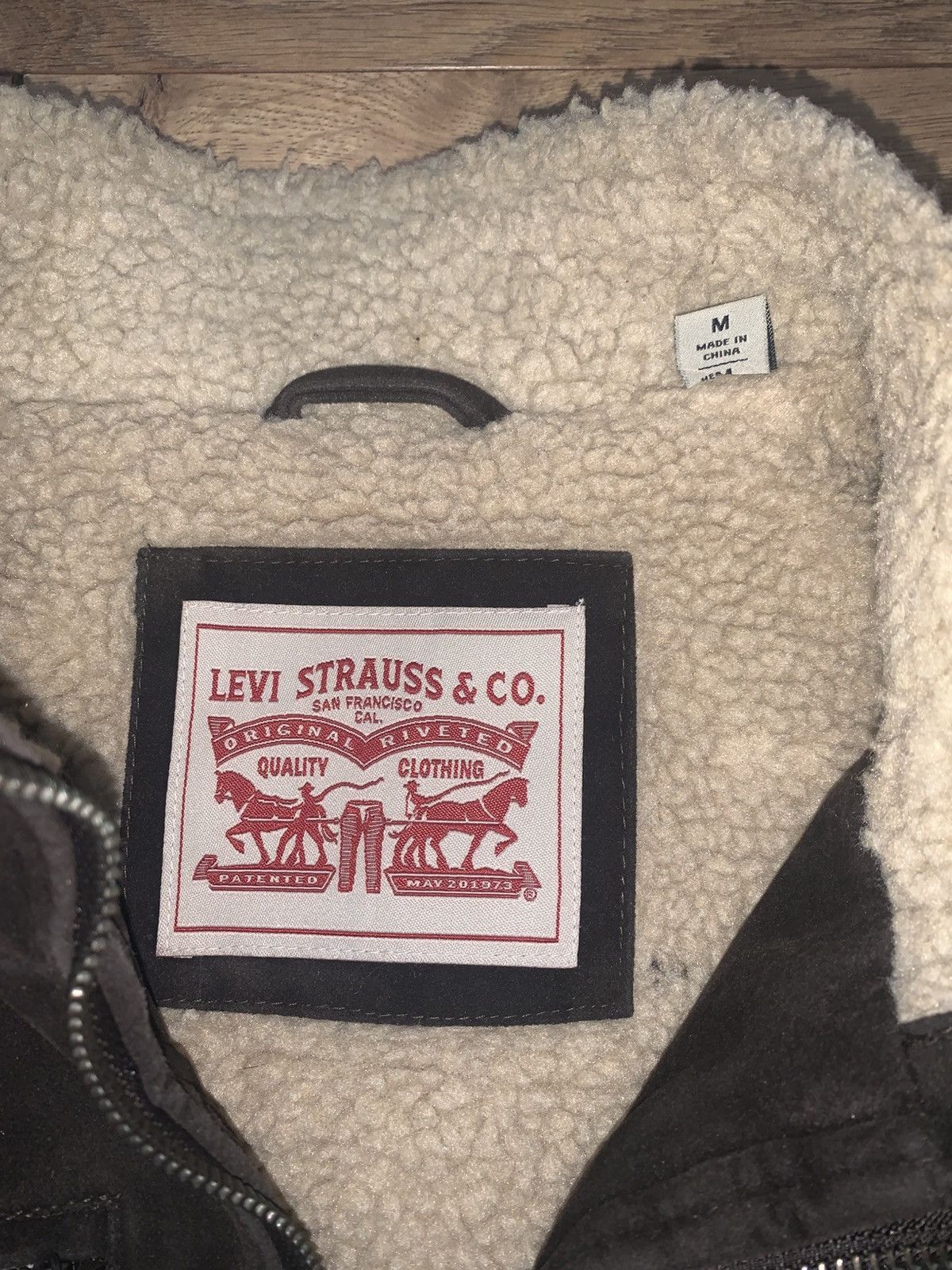 Levi's Brown Heavy Coat Size US M / EU 48-50 / 2 - 4 Thumbnail