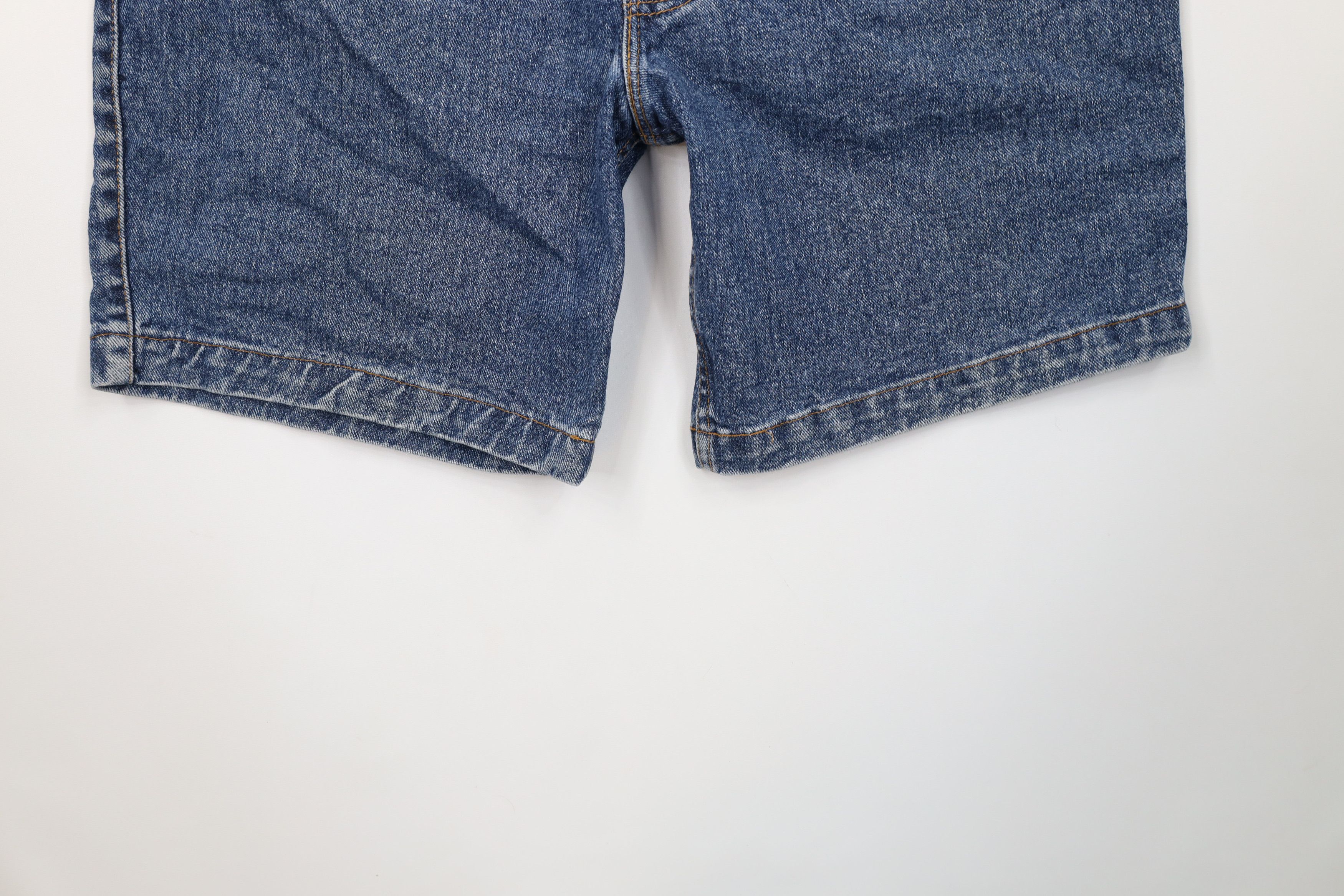 Levi's Vintage 90s Levis 513 Fit Denim Jean Shorts Jorts Blue USA Size US 36 / EU 52 - 4 Thumbnail