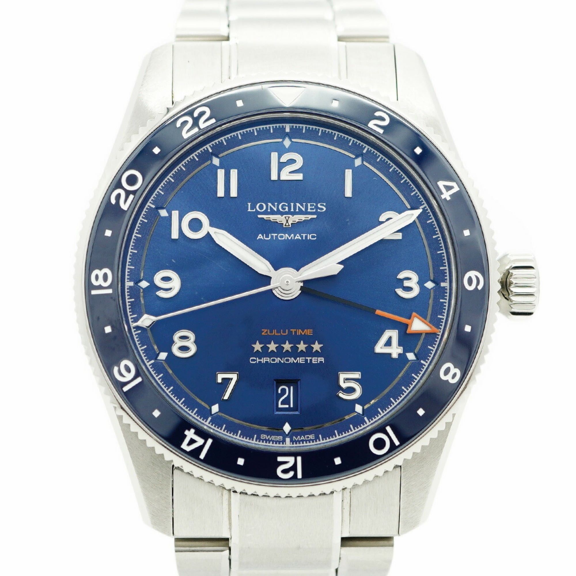 Other Longines Spirit Zulu Time L3.802.4.93.6 Navy Dial Men's Watch Size ONE SIZE - 1 Thumbnail