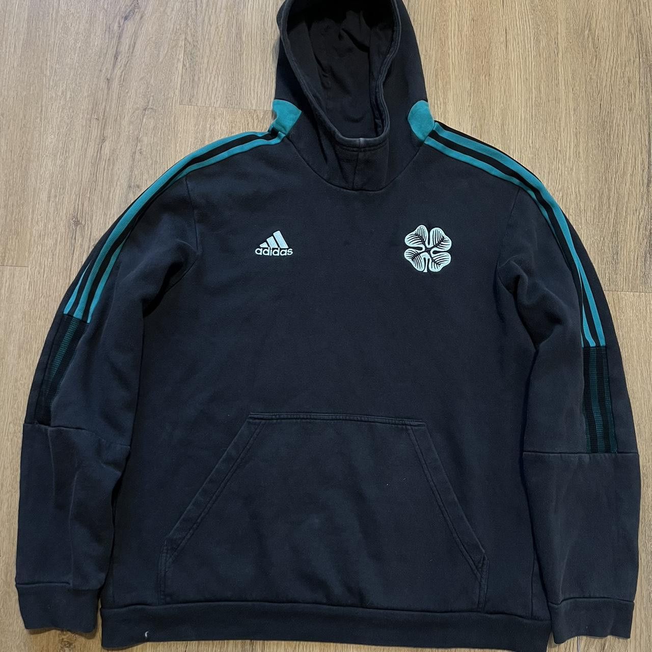 Adidas 2021-22 Celtic Glasgow Adidas hoodie Scotland Size US XL / EU 56 / 4 - 1 Thumbnail
