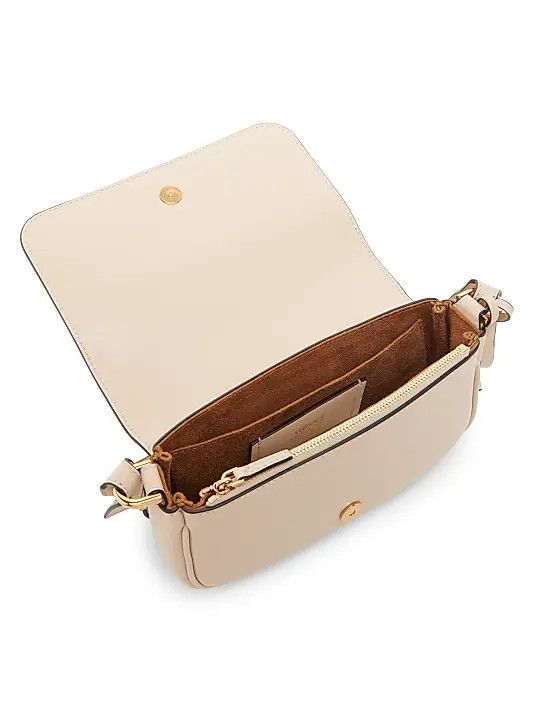 Versace os11x0326 Size: OS / Tag Mini Leather Shoulder Bag in Cream Size ONE SIZE - 3 Thumbnail