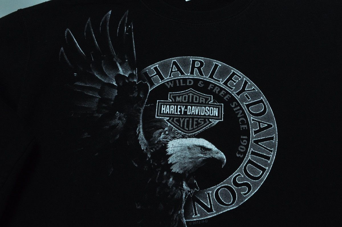 Harley Davidson × Vintage Vintage 2012 Harley Davidson sweatshirt rare Size US S / EU 44-46 / 1 - 3 Thumbnail