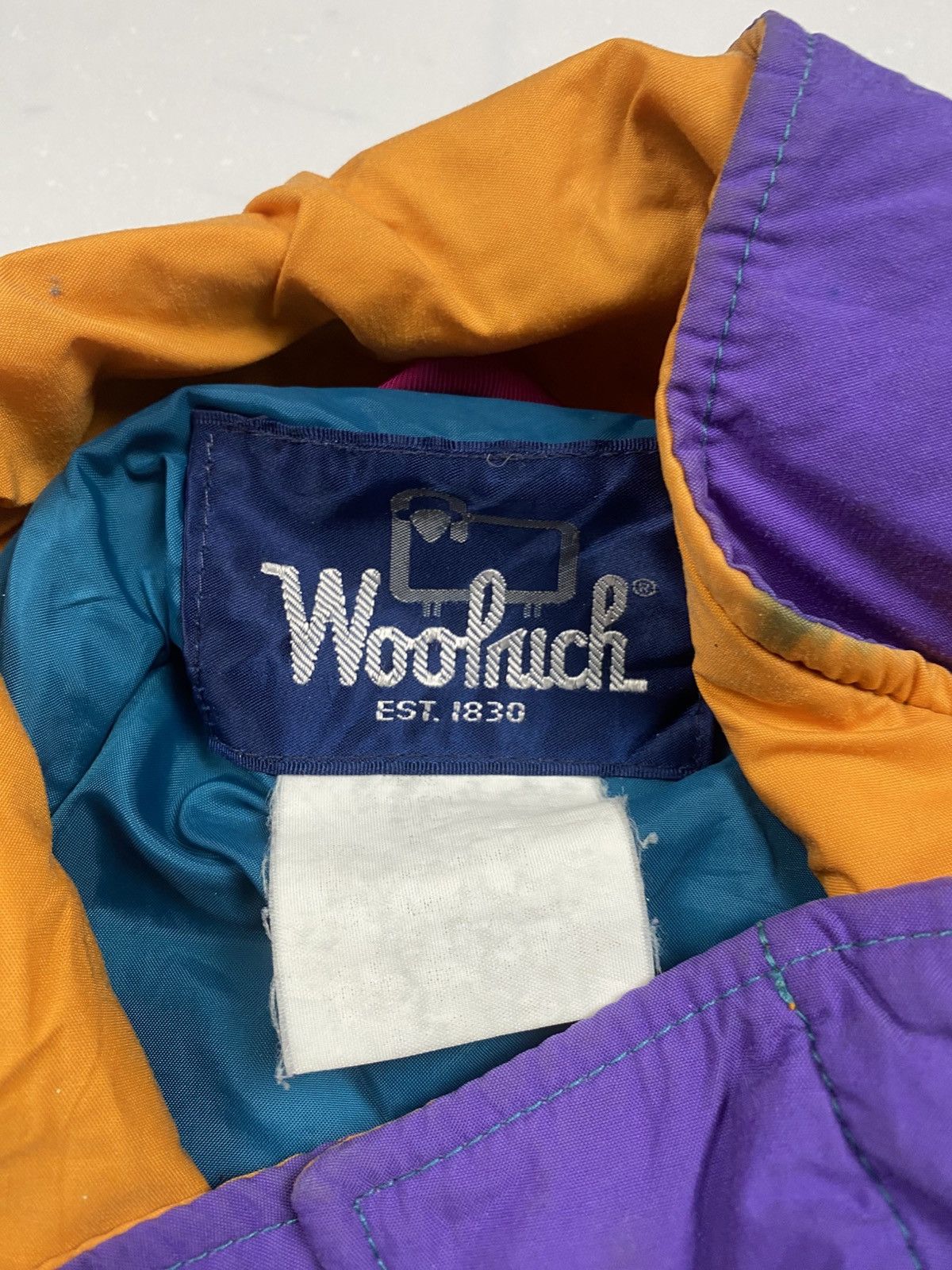Woolrich Woolen Mills Vintage 90s Woolrich Colour Block Jacket Size US XL / EU 56 / 4 - 7 Thumbnail