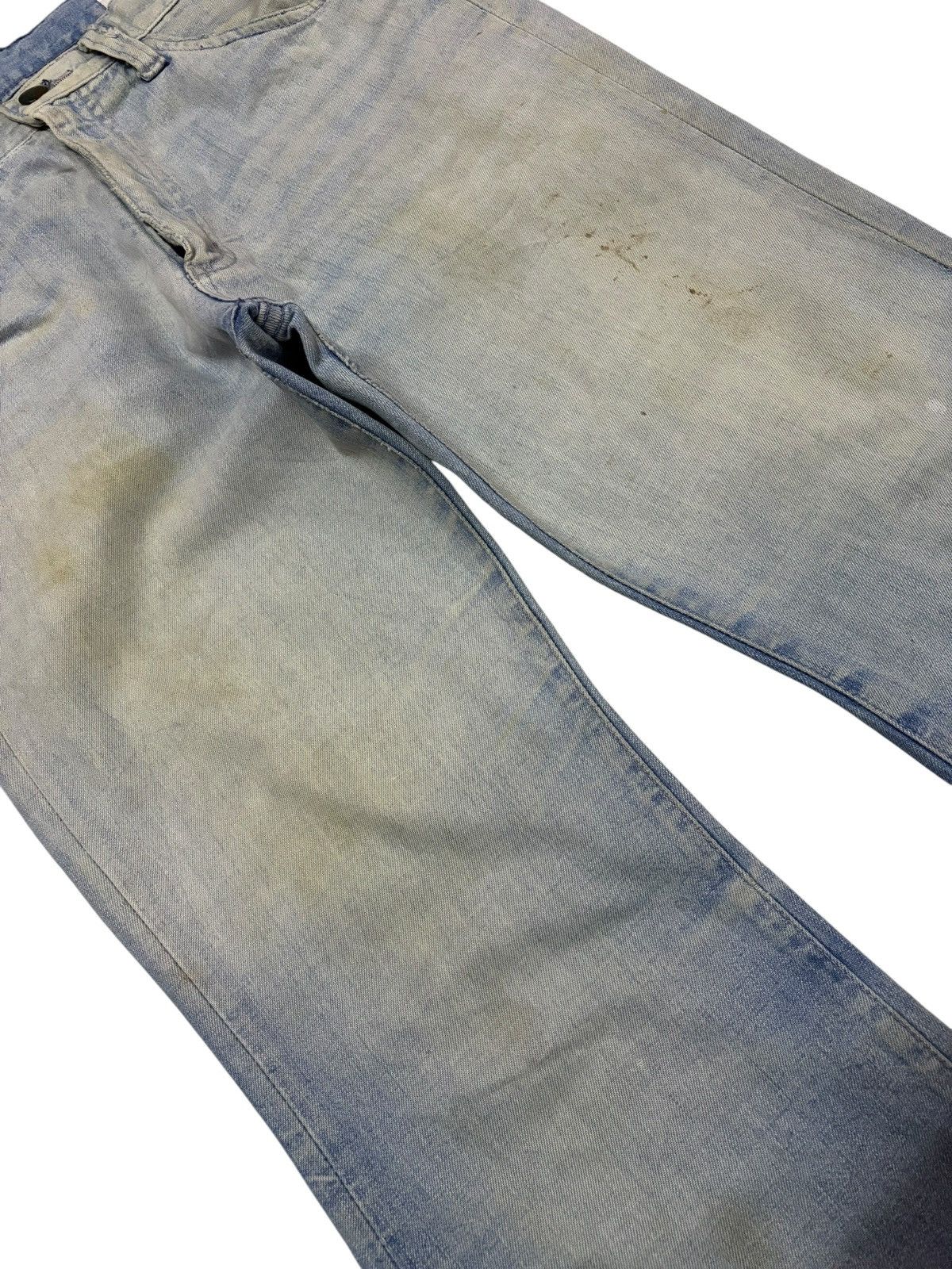 Other Vtg 80s Wrangler Japan Flared Distressed Jeans Size US 30 / EU 46 - 4 Thumbnail