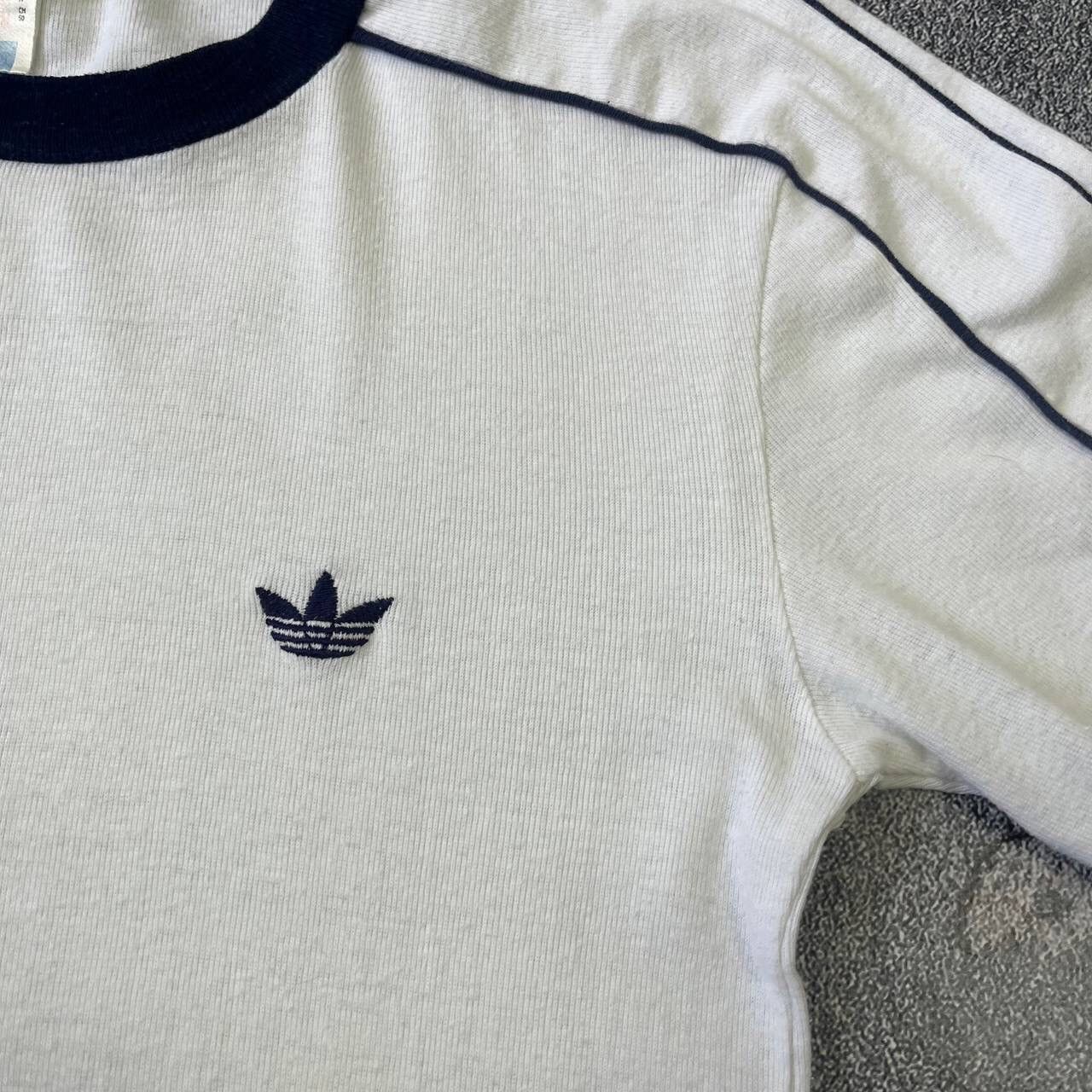 Adidas Vintage 80's Adidas Template Soccer Jersey Athletic Shirt Size US M / EU 48-50 / 2 - 7 Thumbnail