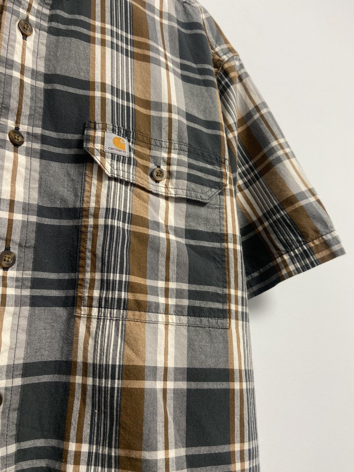 Carhartt Carhartt Vintage Button Up Shirt Size US L / EU 52-54 / 3 - 7 Thumbnail
