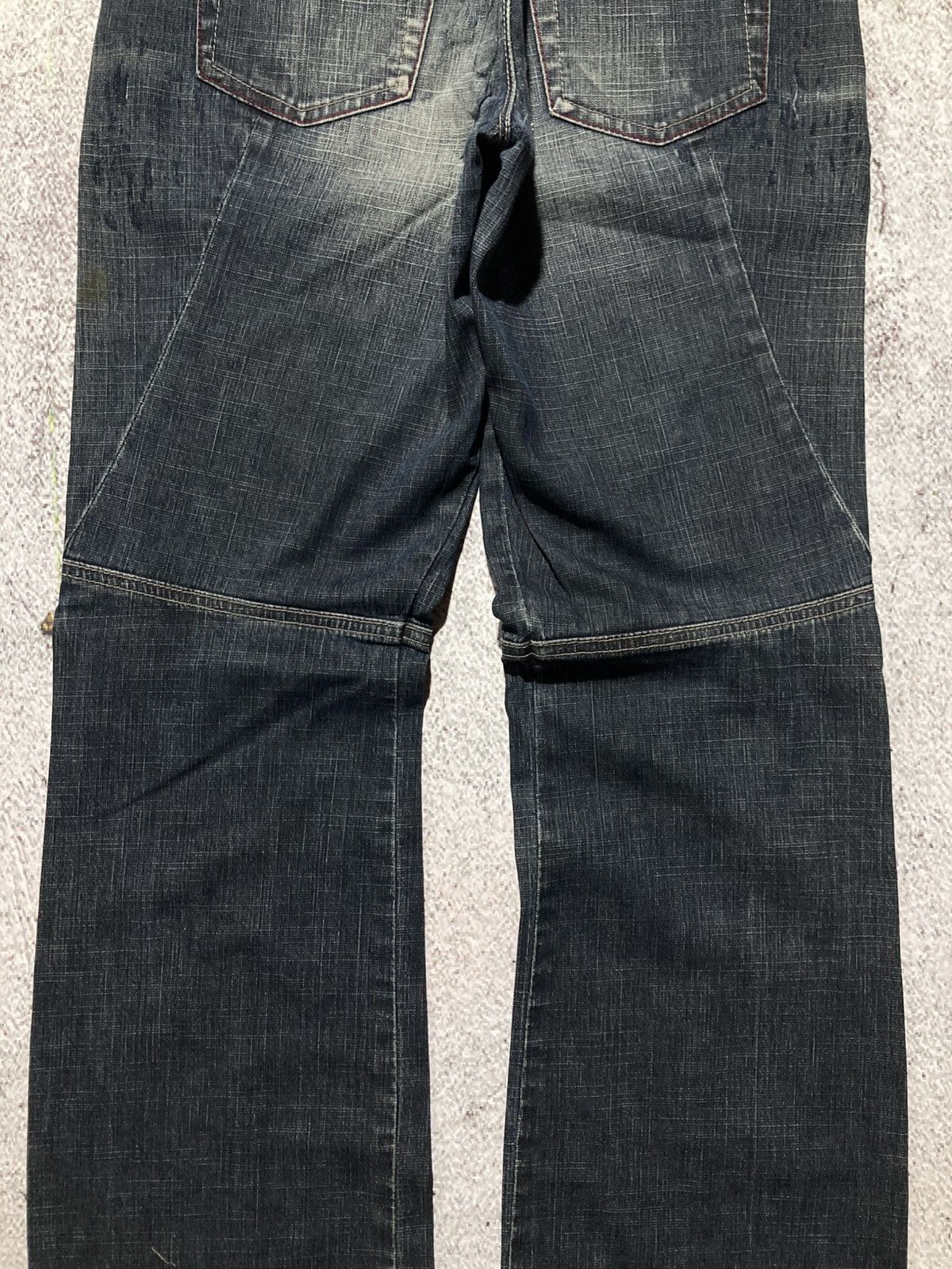 Marithe + Francois Girbaud 2000s Marithe + Francois Girbaud Distressed Bootcut Jeans Size US 28 / EU 44 - 16 Thumbnail