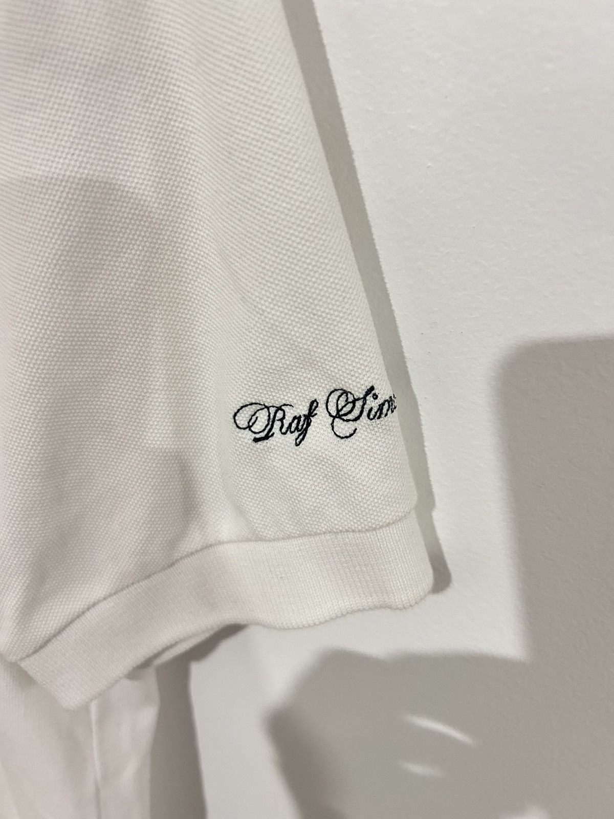 Fred Perry × Raf Simons Raf Simons X Fred Perry graphic white polo SS20 Size US S / EU 44-46 / 1 - 4 Thumbnail