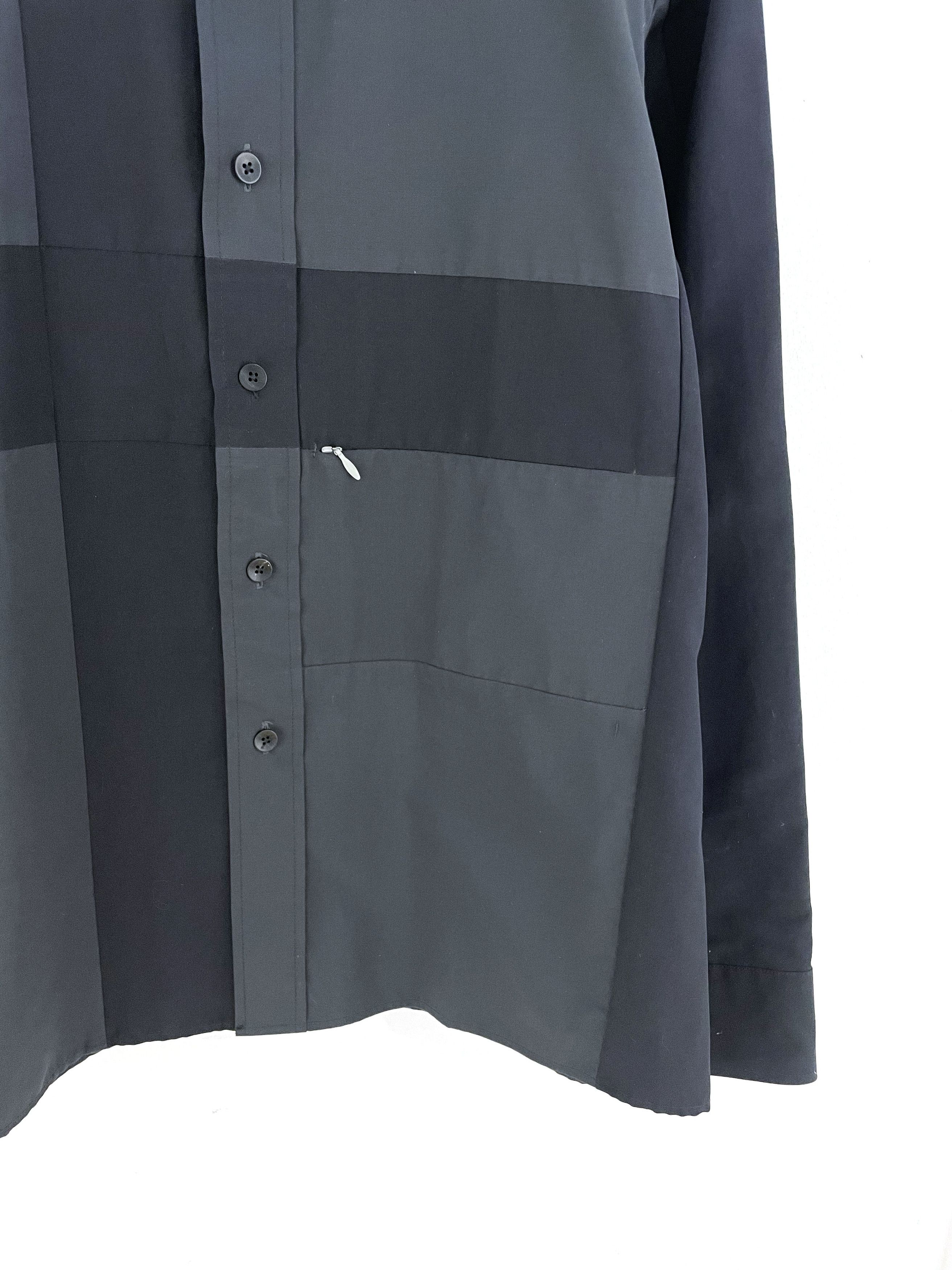 Yohji Yamamoto AAR Patchwork Shirt Size US L / EU 52-54 / 3 - 5 Thumbnail