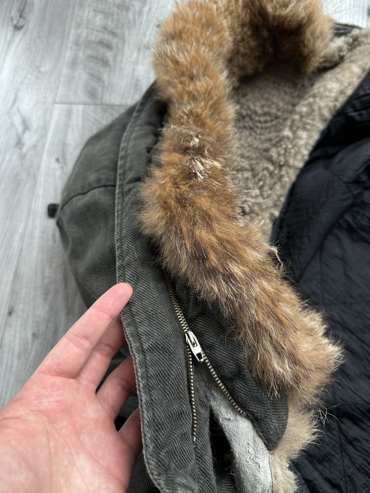 Maison Margiela Maison Margiela AW2005 Military N-3B Parka Padded Fur Jacket Size US M / EU 48-50 / 2 - 16 Thumbnail