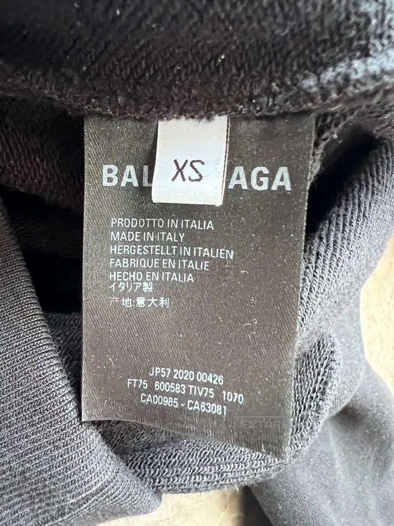 Balenciaga Balenciaga Crew Hoodie, Size XS Size US XS / EU 42 / 0 - 4 Thumbnail