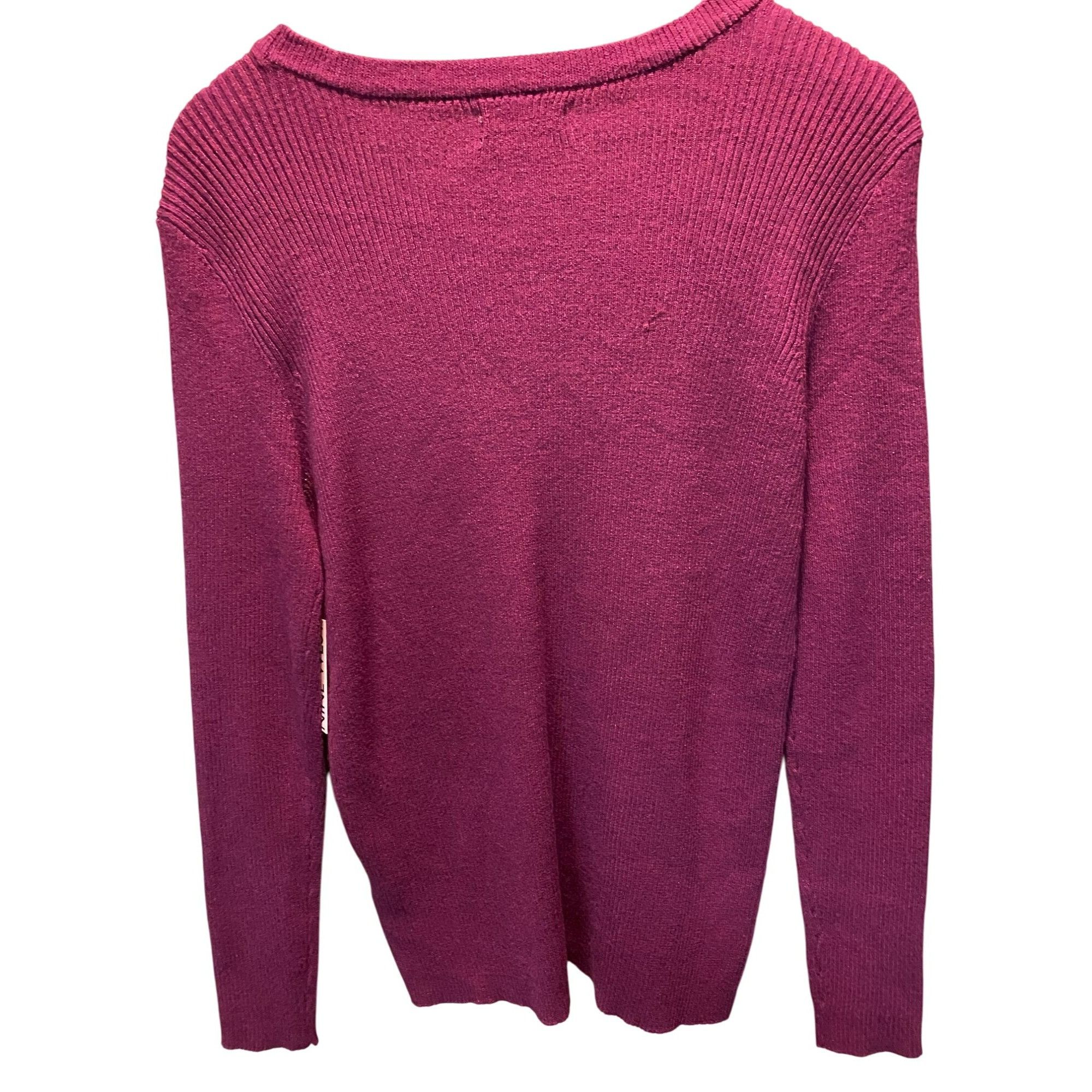 Nine West Nine West PXL XLP Petite Magenta Fuchsia Pink Long Sleeve Kn Size XL / US 12-14 / IT 48-50 - 5 Thumbnail