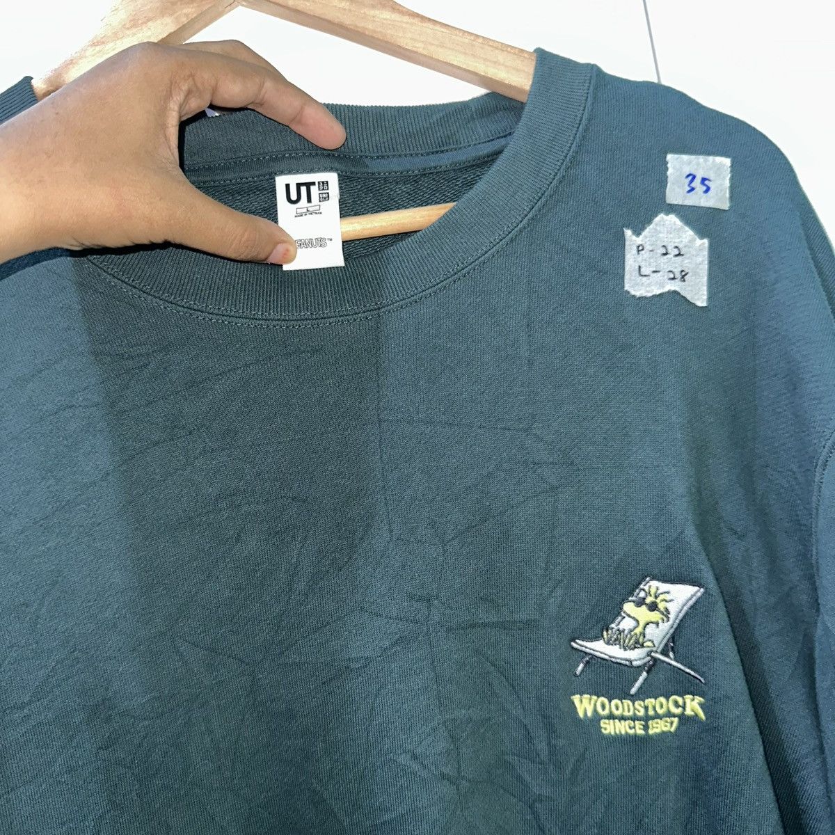 Uniqlo Sweat shirt WOODSTOCK 1997 Size US L / EU 52-54 / 3 - 1 Thumbnail