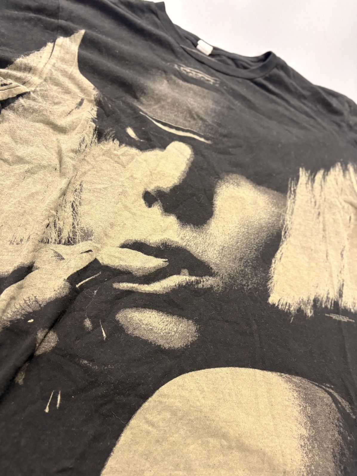 Rap Tees Lady Gaga Black Graphic Tee - Vintage Y2K M Size US M / EU 48-50 / 2 - 2 Thumbnail