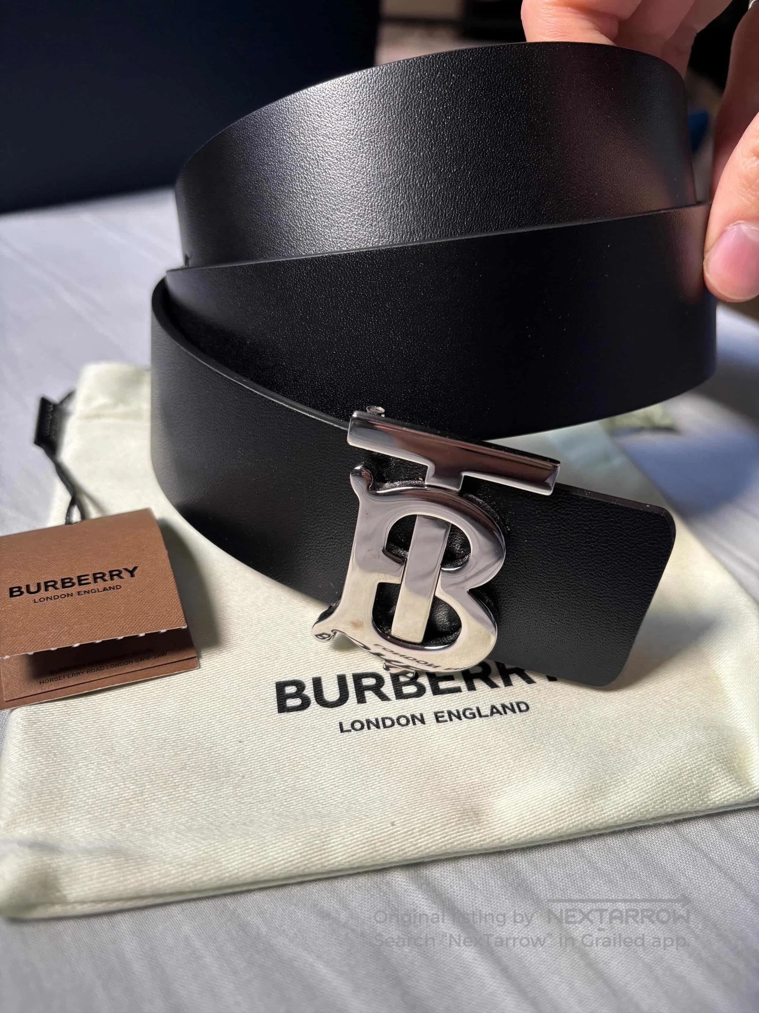 Burberry Burberry TB Monogram Belt . Size ONE SIZE - 1 Thumbnail