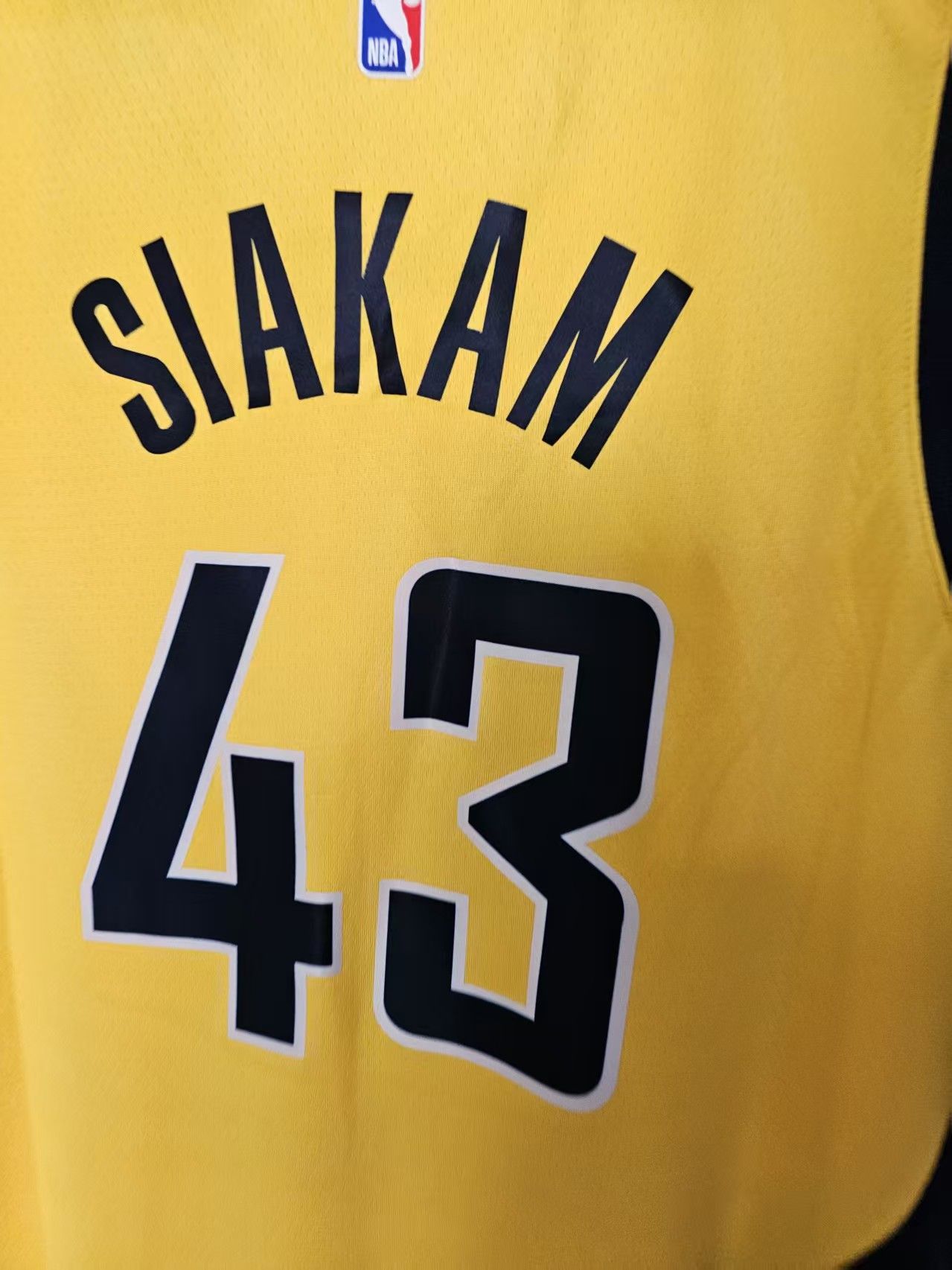 NBA Indiana Pacers #43 Pascal Siakam Jersey XXL Size US XXL / EU 58 / 5 - 4 Thumbnail