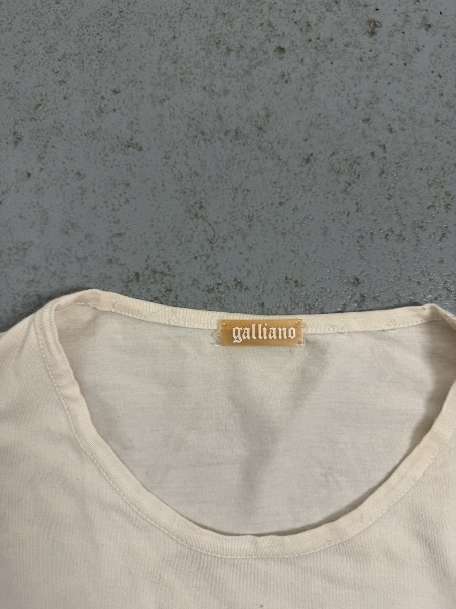 John Galliano Vintage 00s John Galliano UK Punk Glitter Longsleeve Size XS / US 0-2 / IT 36-38 - 10 Thumbnail
