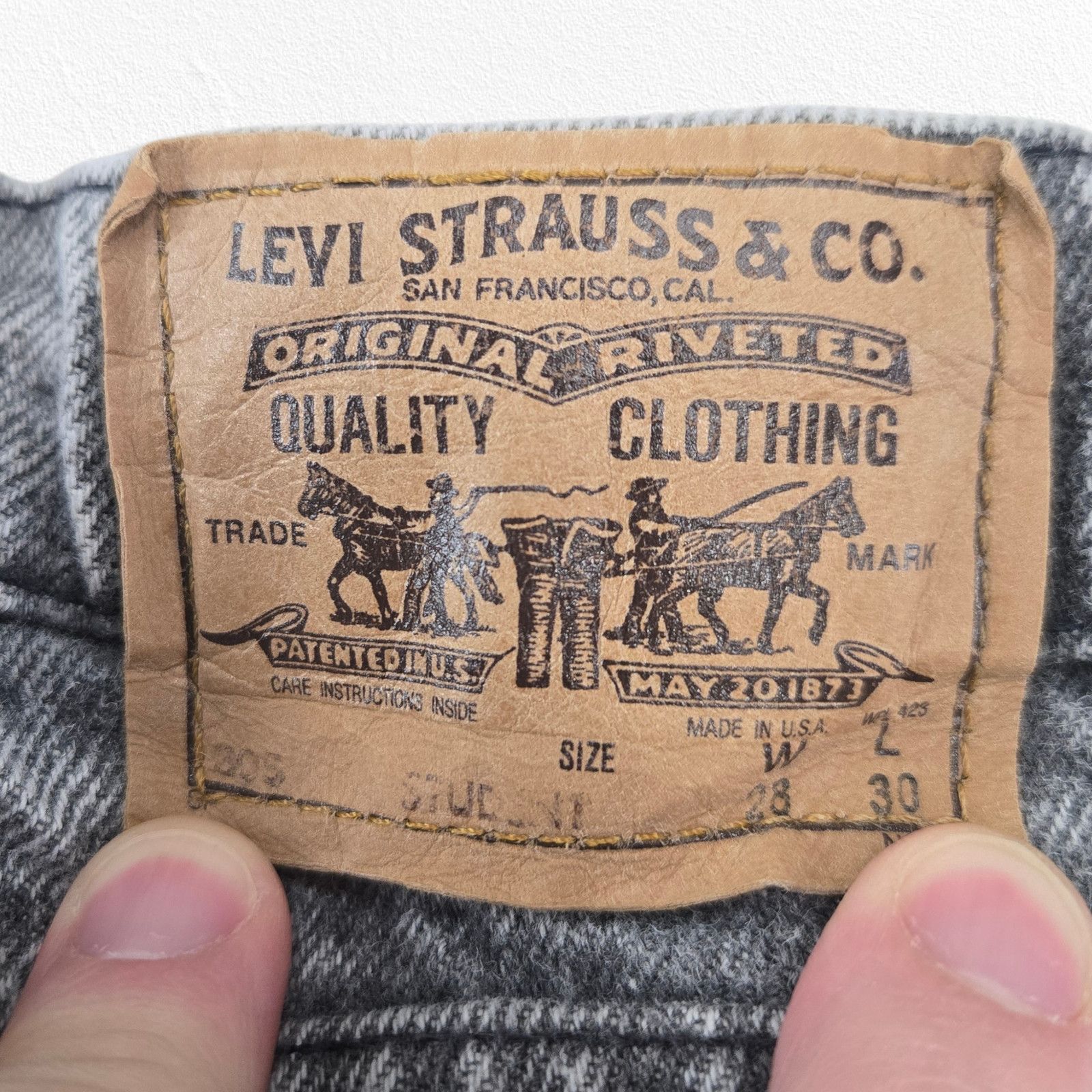 Levi's Vintage Levi’s Black Tab Acid Wash Jeans W28 Size 28" / US 6 / IT 42 - 10 Thumbnail