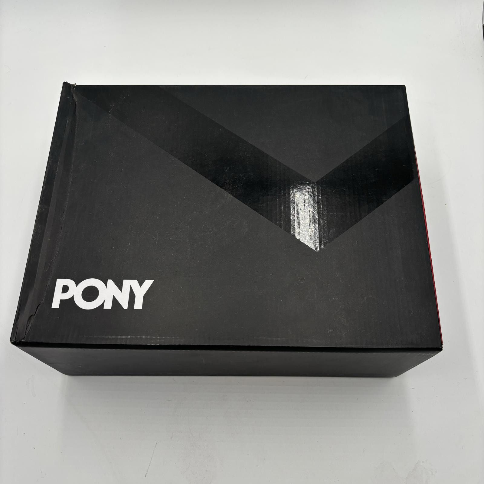 PONY PONY Low Genuine Leather Premium Lace Up Off White / Red Size US 12 / EU 45 - 12 Thumbnail